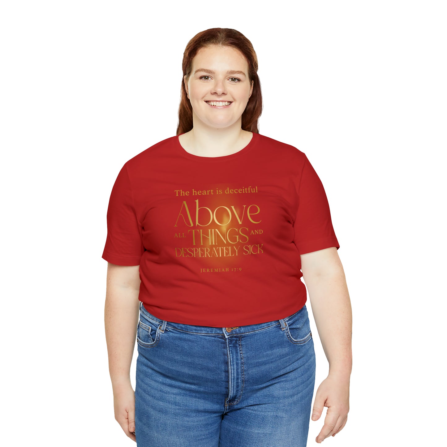 Jeremiah Heart Unisex Jersey Short Sleeve Tee