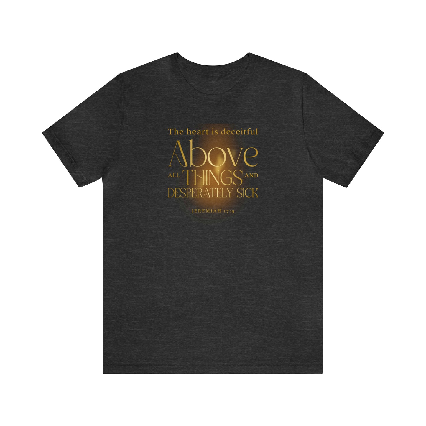 Jeremiah Heart Unisex Jersey Short Sleeve Tee