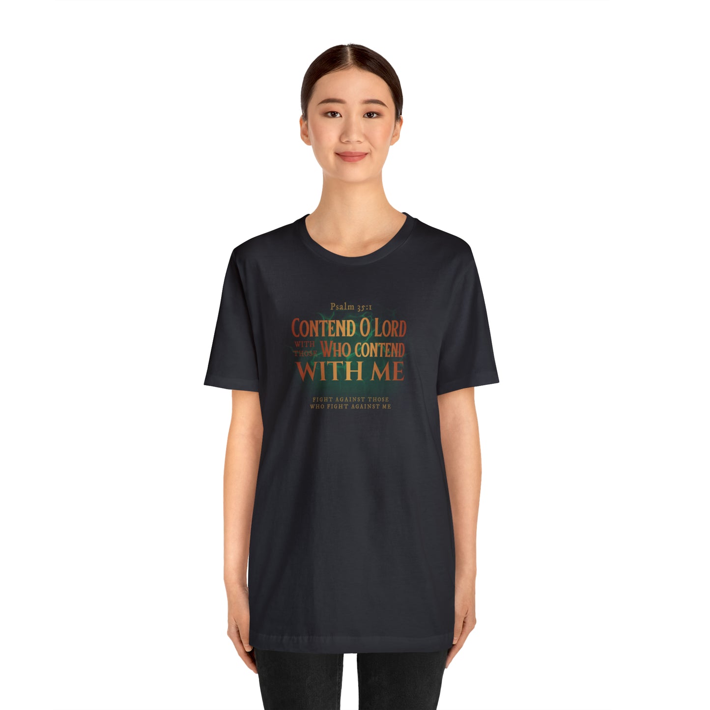 Contend O Lord Unisex Jersey Short Sleeve Tee