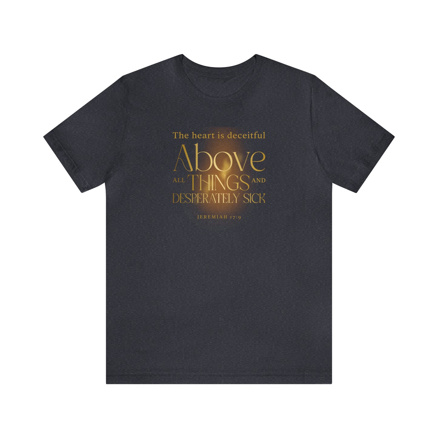 Jeremiah Heart Unisex Jersey Short Sleeve Tee