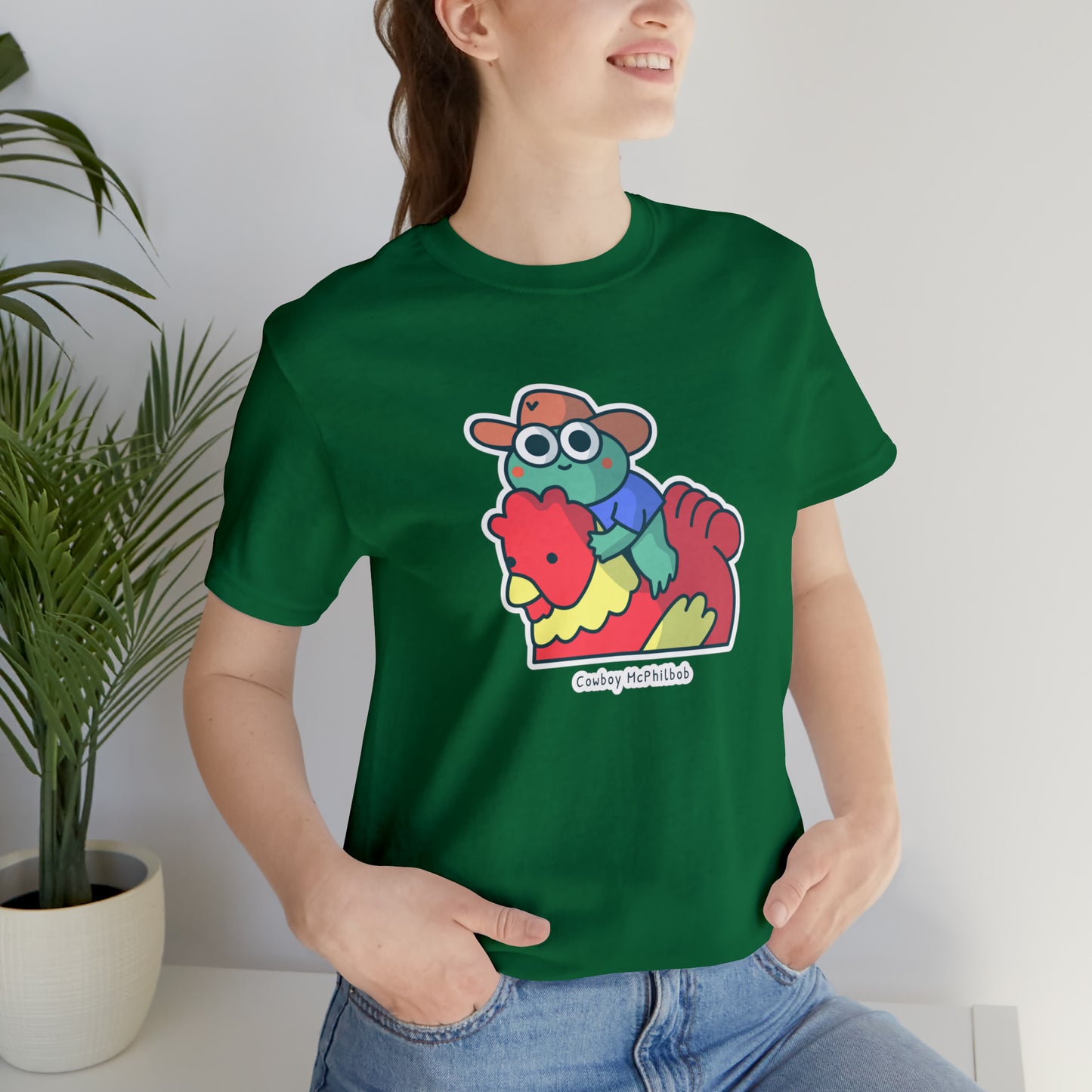 Cowboy McPhilbob Unisex Jersey Short Sleeve Tee