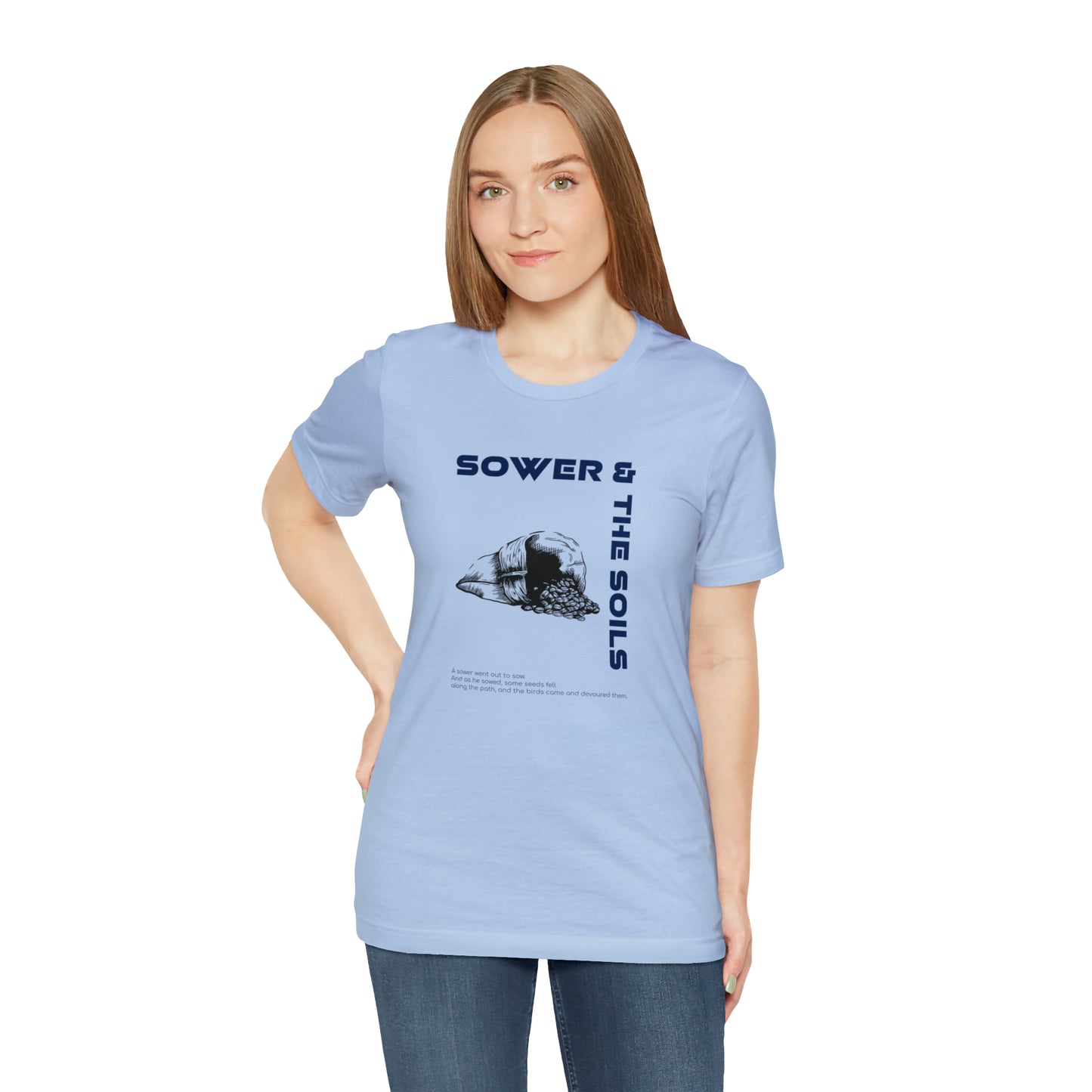 The Sower & The Soils Unisex Jersey Short Sleeve Tee