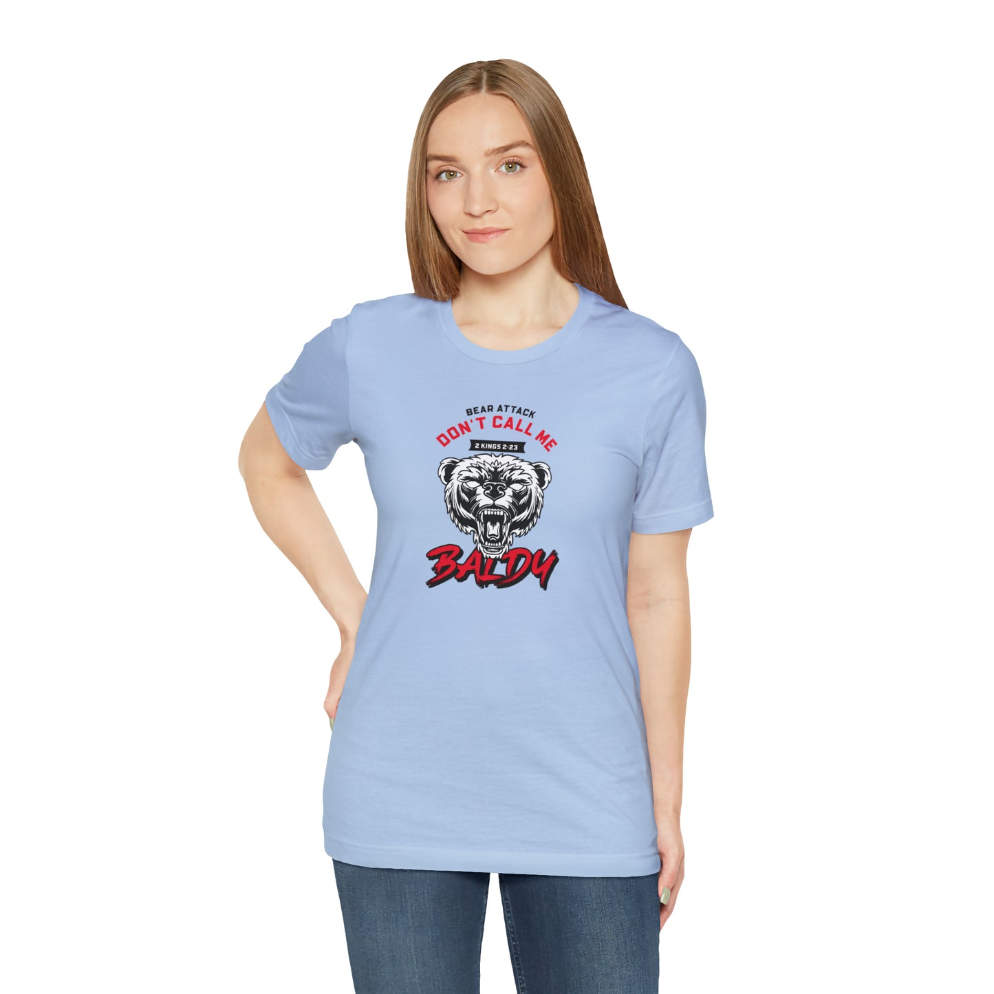 Don't Call Me Baldy Unisex Jersey Short Sleeve Tee