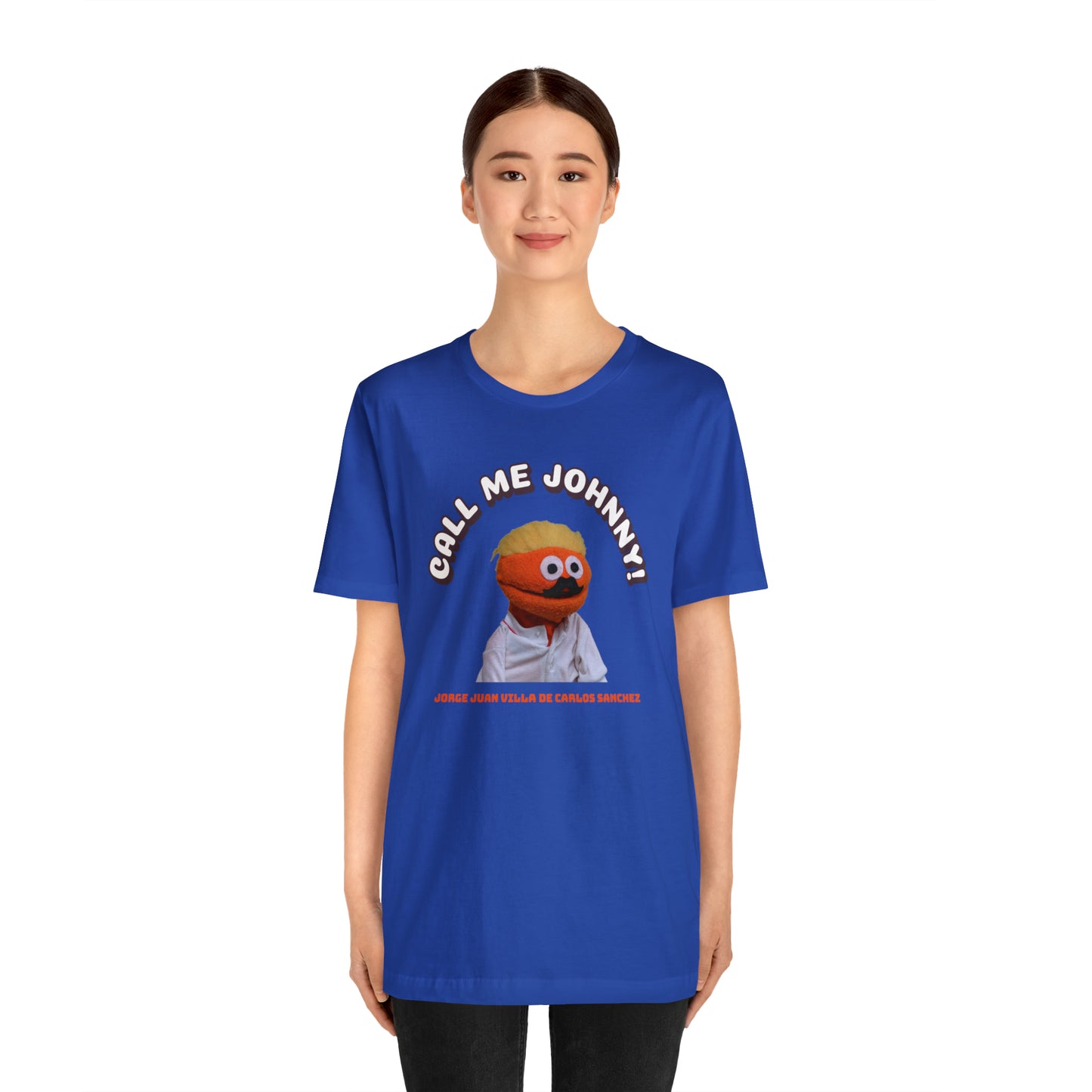 Call Me Johnny Unisex Jersey Short Sleeve Tee