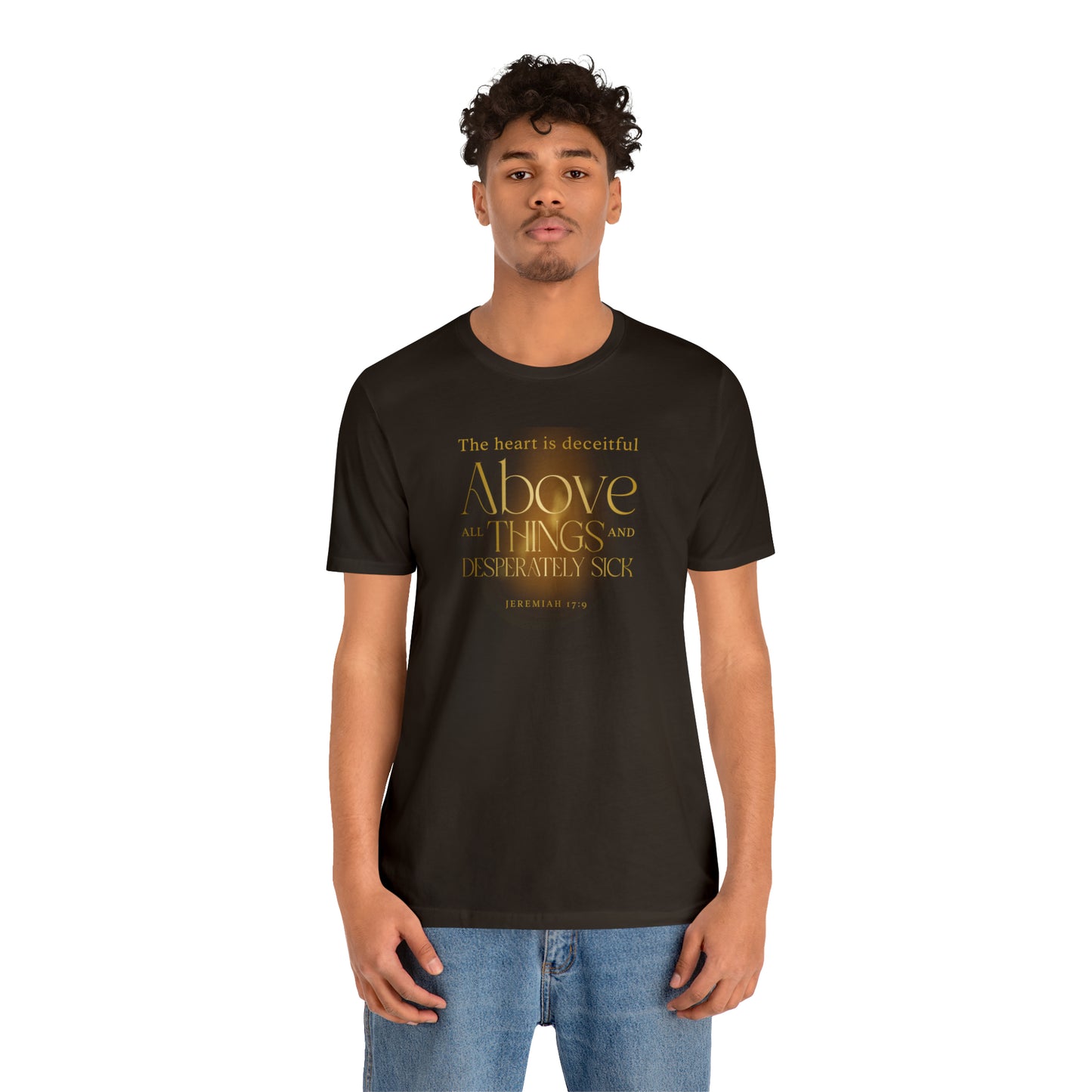 Jeremiah Heart Unisex Jersey Short Sleeve Tee