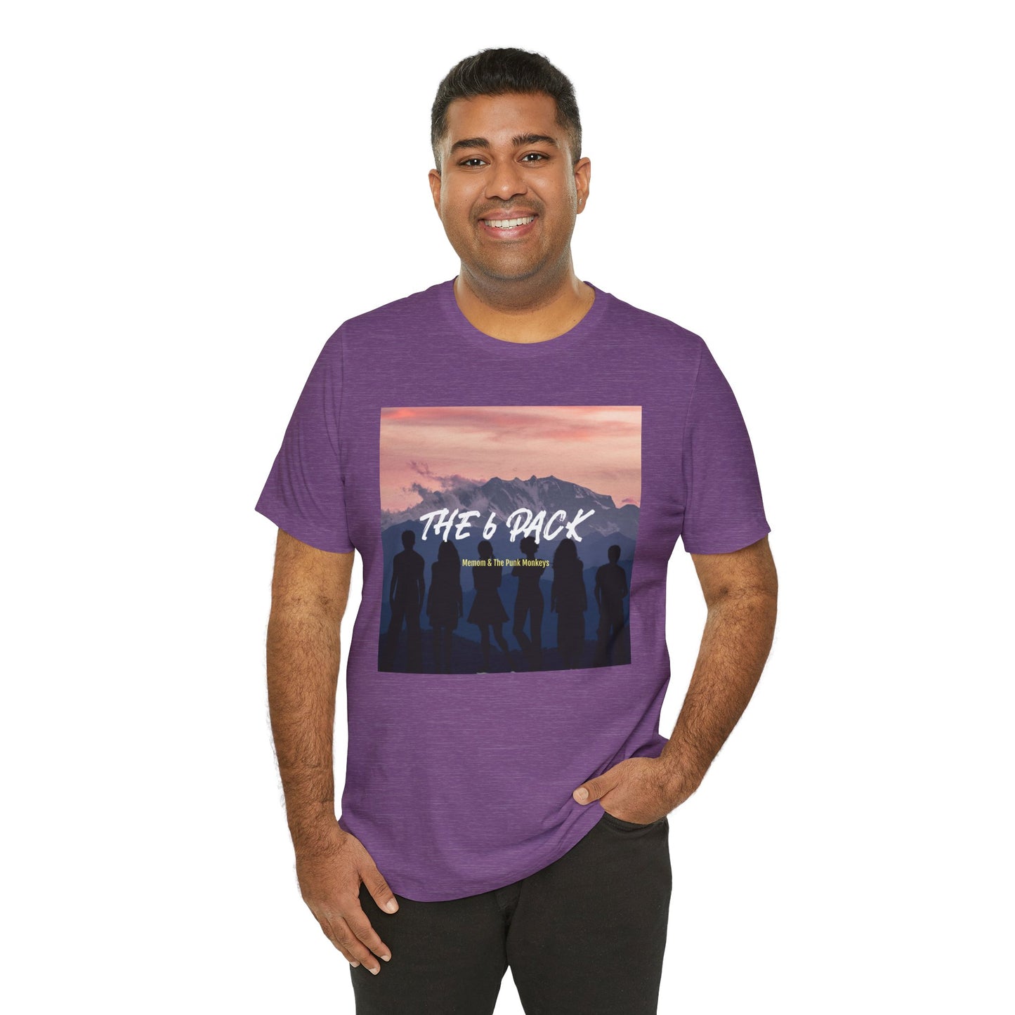 The 6 Pack Unisex Jersey Short Sleeve Tee