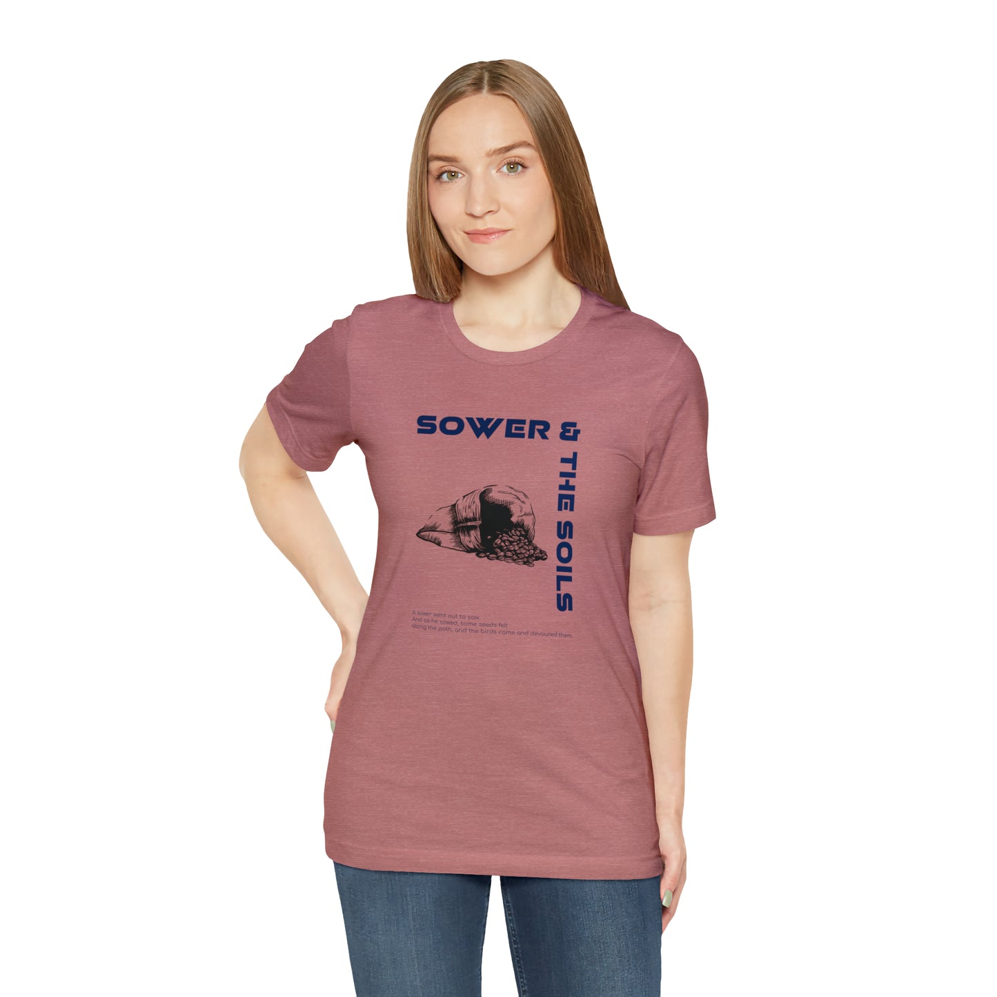 The Sower & The Soils Unisex Jersey Short Sleeve Tee