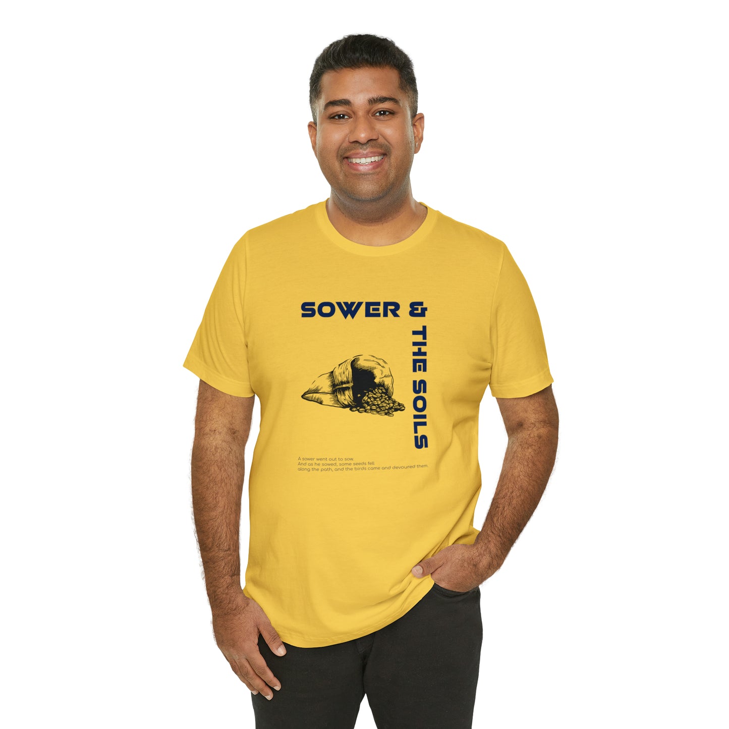 The Sower & The Soils Unisex Jersey Short Sleeve Tee