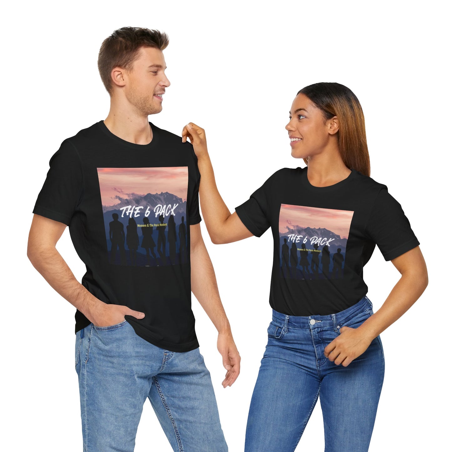 The 6 Pack Unisex Jersey Short Sleeve Tee