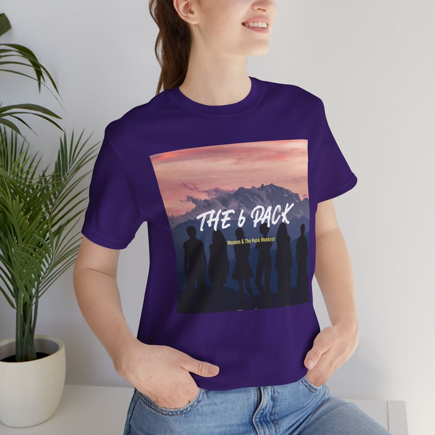 The 6 Pack Unisex Jersey Short Sleeve Tee