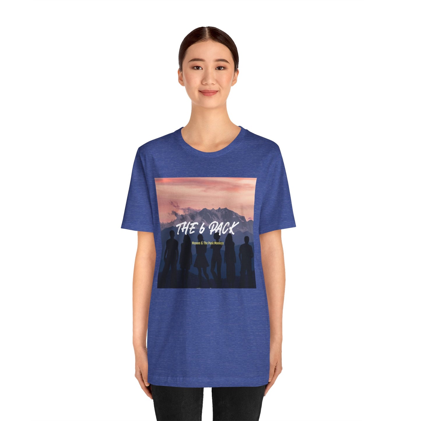 The 6 Pack Unisex Jersey Short Sleeve Tee