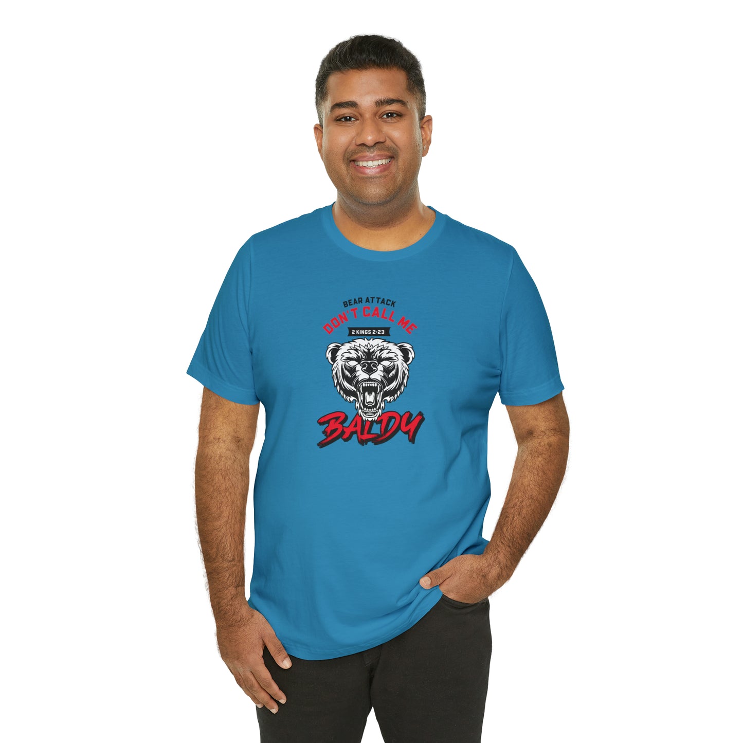 Don't Call Me Baldy Unisex Jersey Short Sleeve Tee