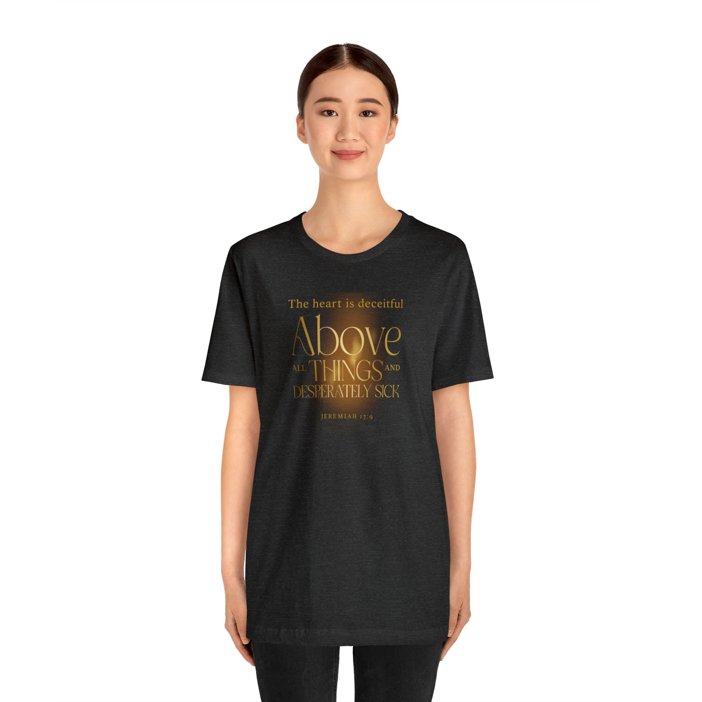 Jeremiah Heart Unisex Jersey Short Sleeve Tee