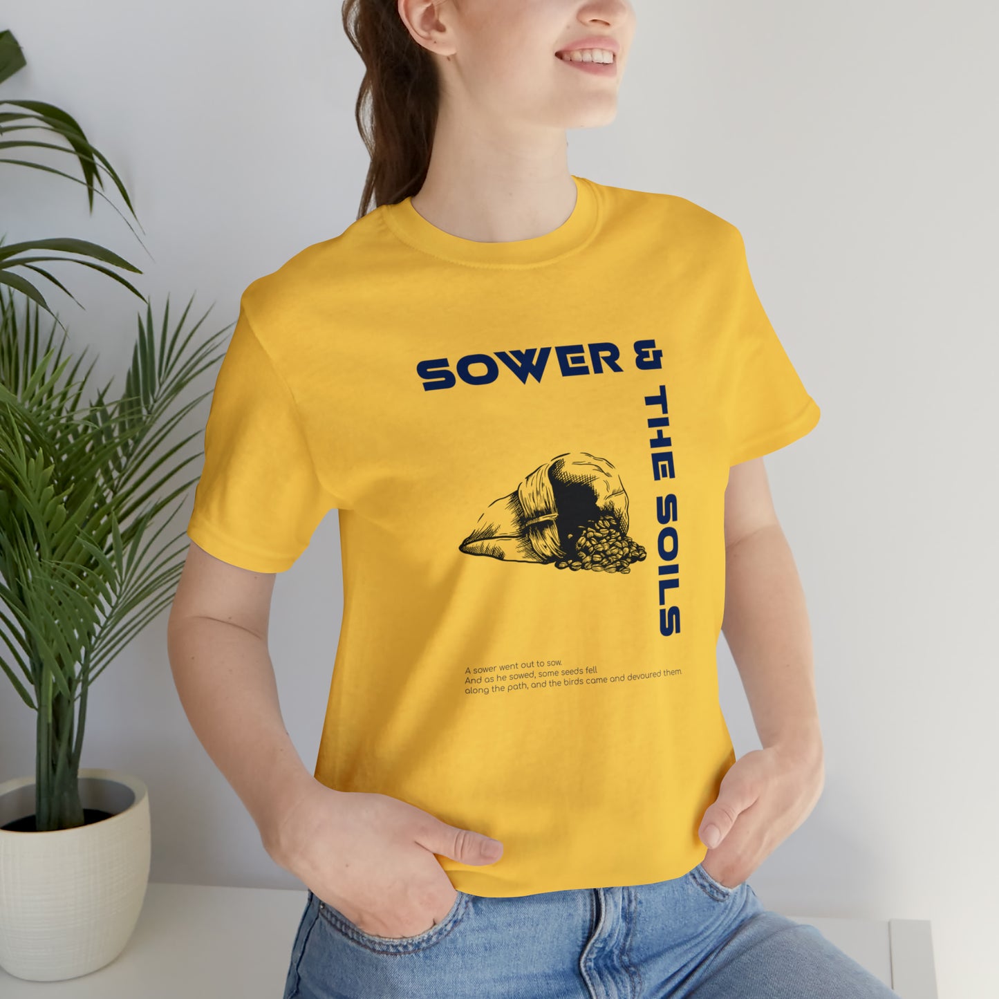 The Sower & The Soils Unisex Jersey Short Sleeve Tee