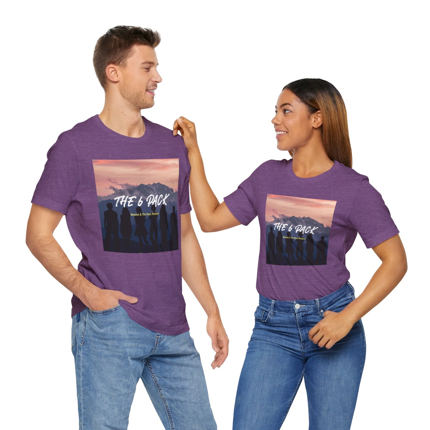 The 6 Pack Unisex Jersey Short Sleeve Tee