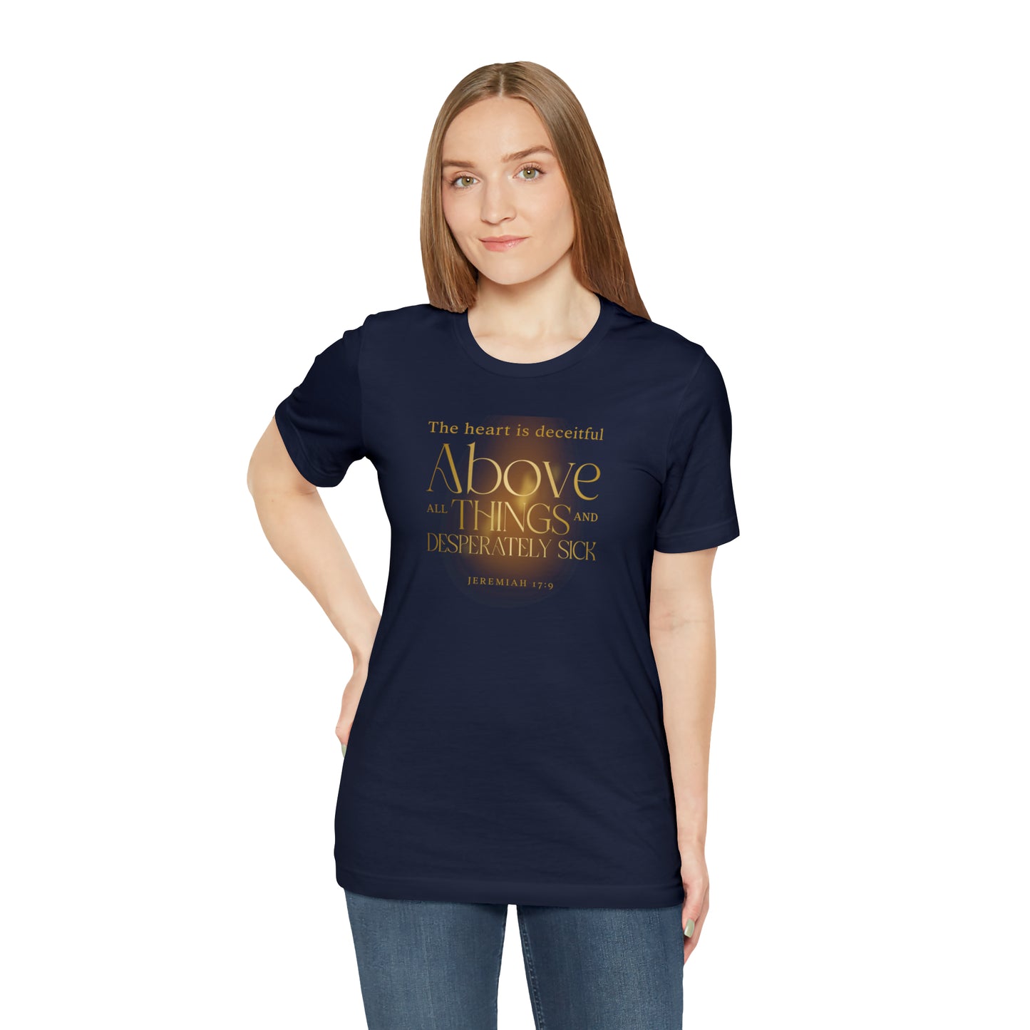Jeremiah Heart Unisex Jersey Short Sleeve Tee