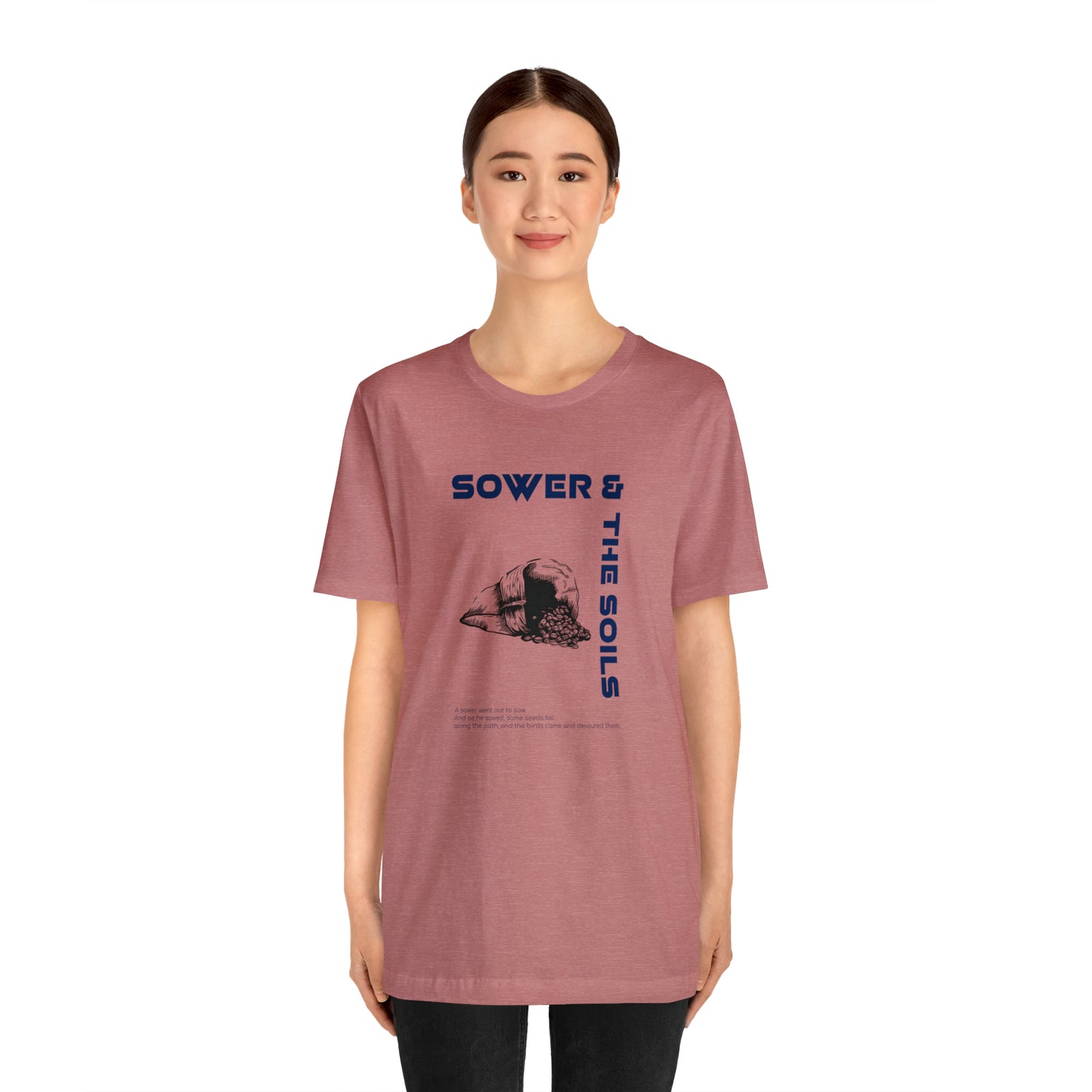 The Sower & The Soils Unisex Jersey Short Sleeve Tee
