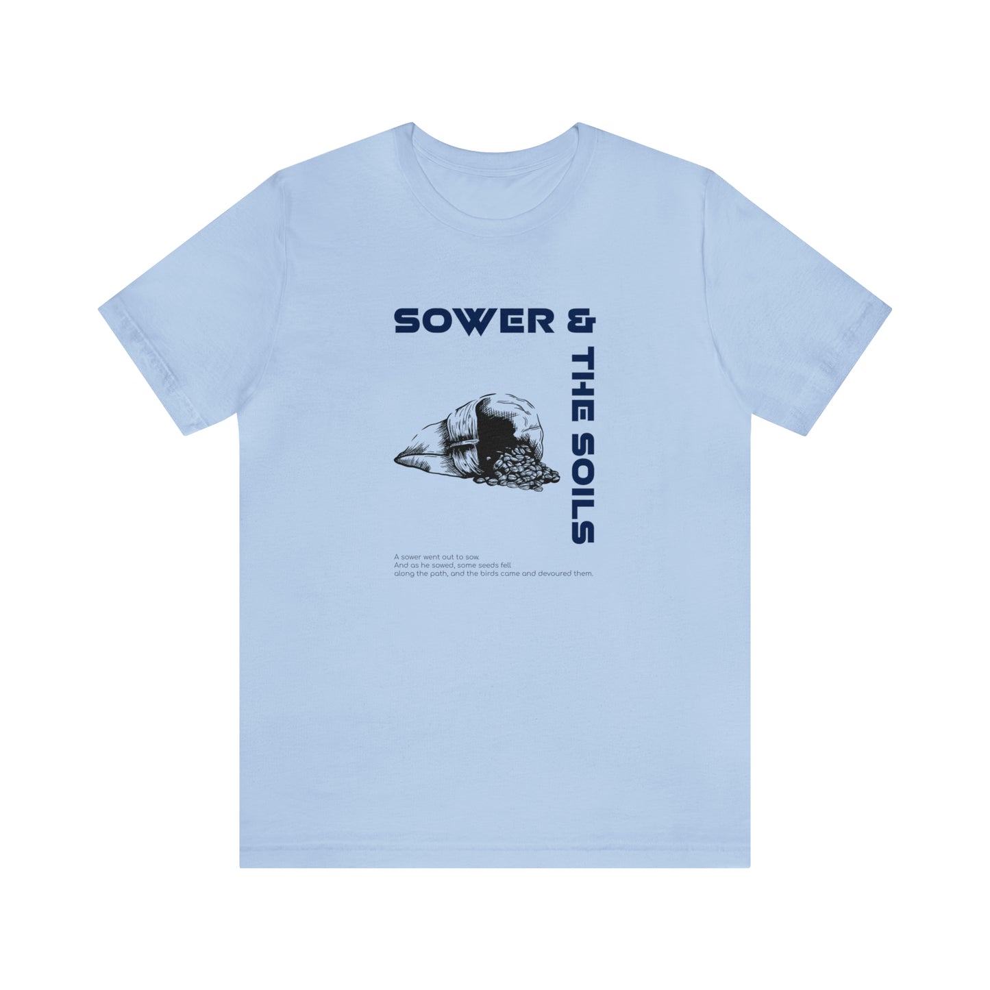 The Sower & The Soils Unisex Jersey Short Sleeve Tee