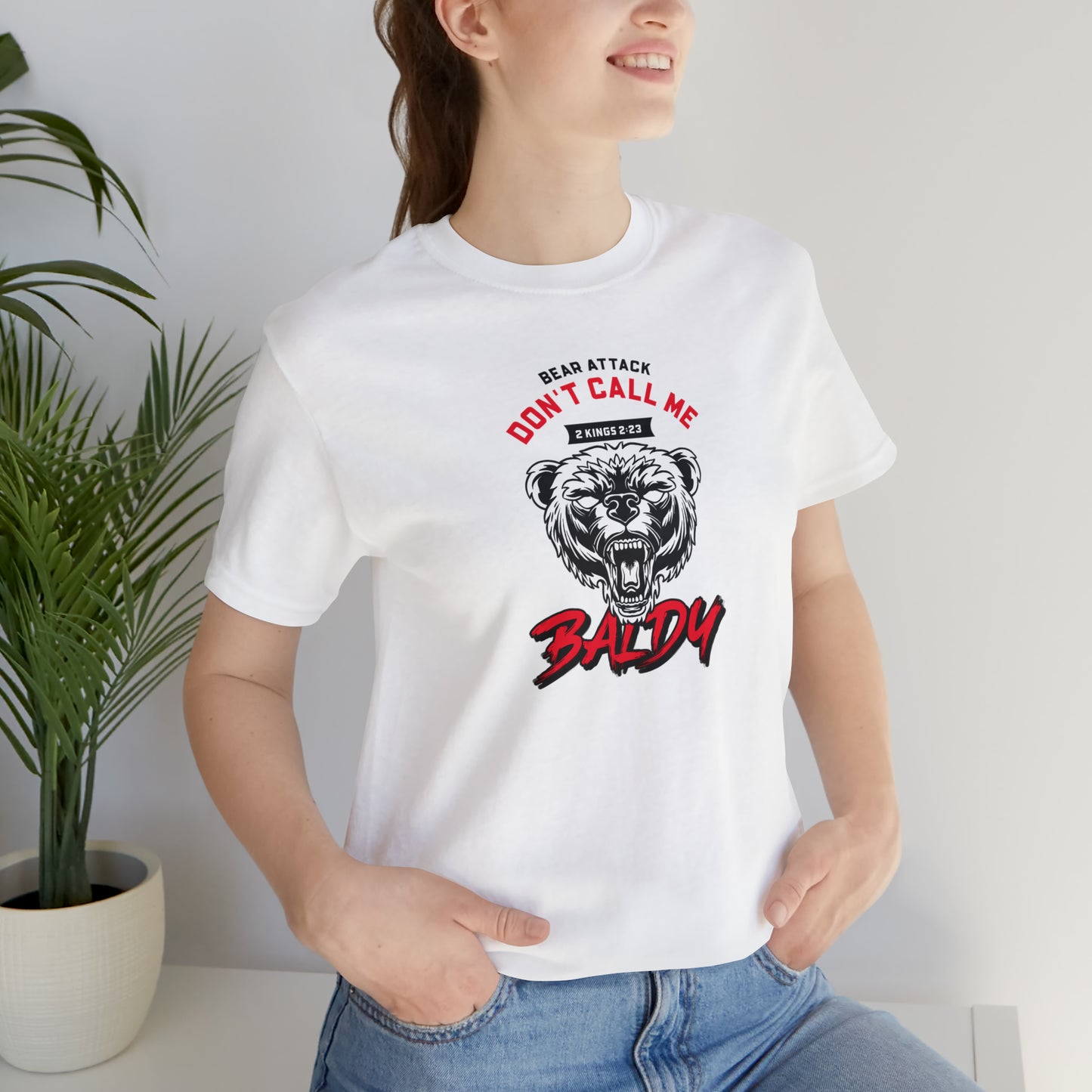 Don't Call Me Baldy Unisex Jersey Short Sleeve Tee