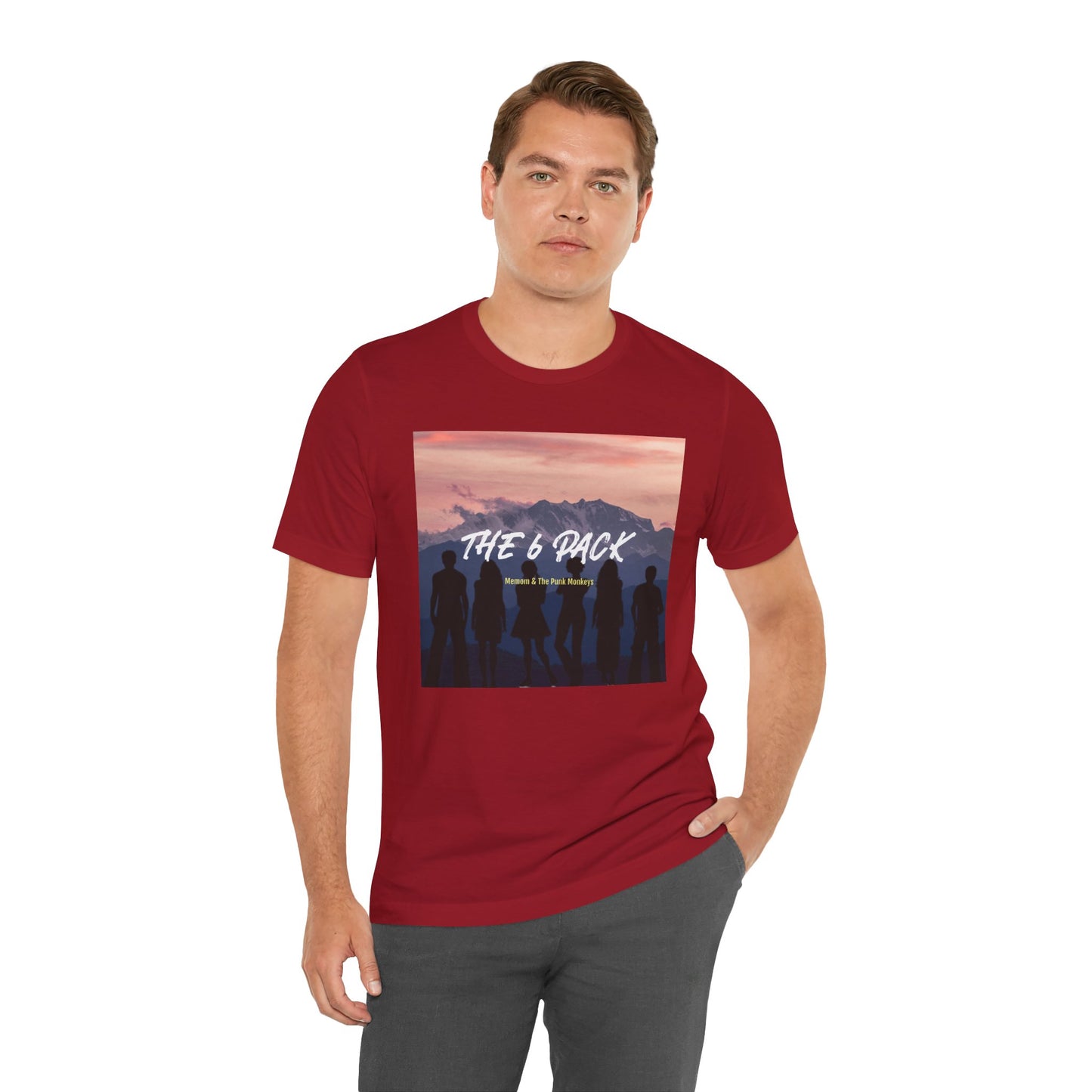 The 6 Pack Unisex Jersey Short Sleeve Tee