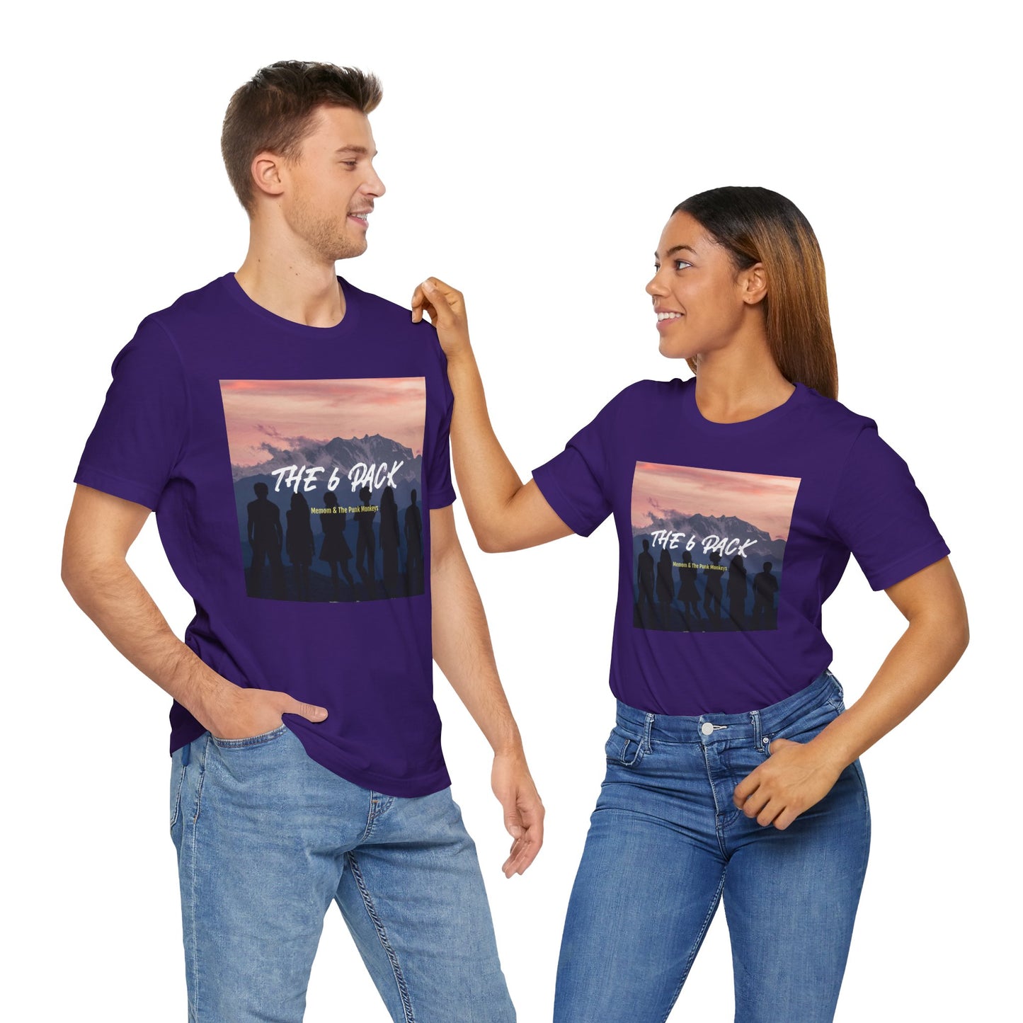 The 6 Pack Unisex Jersey Short Sleeve Tee