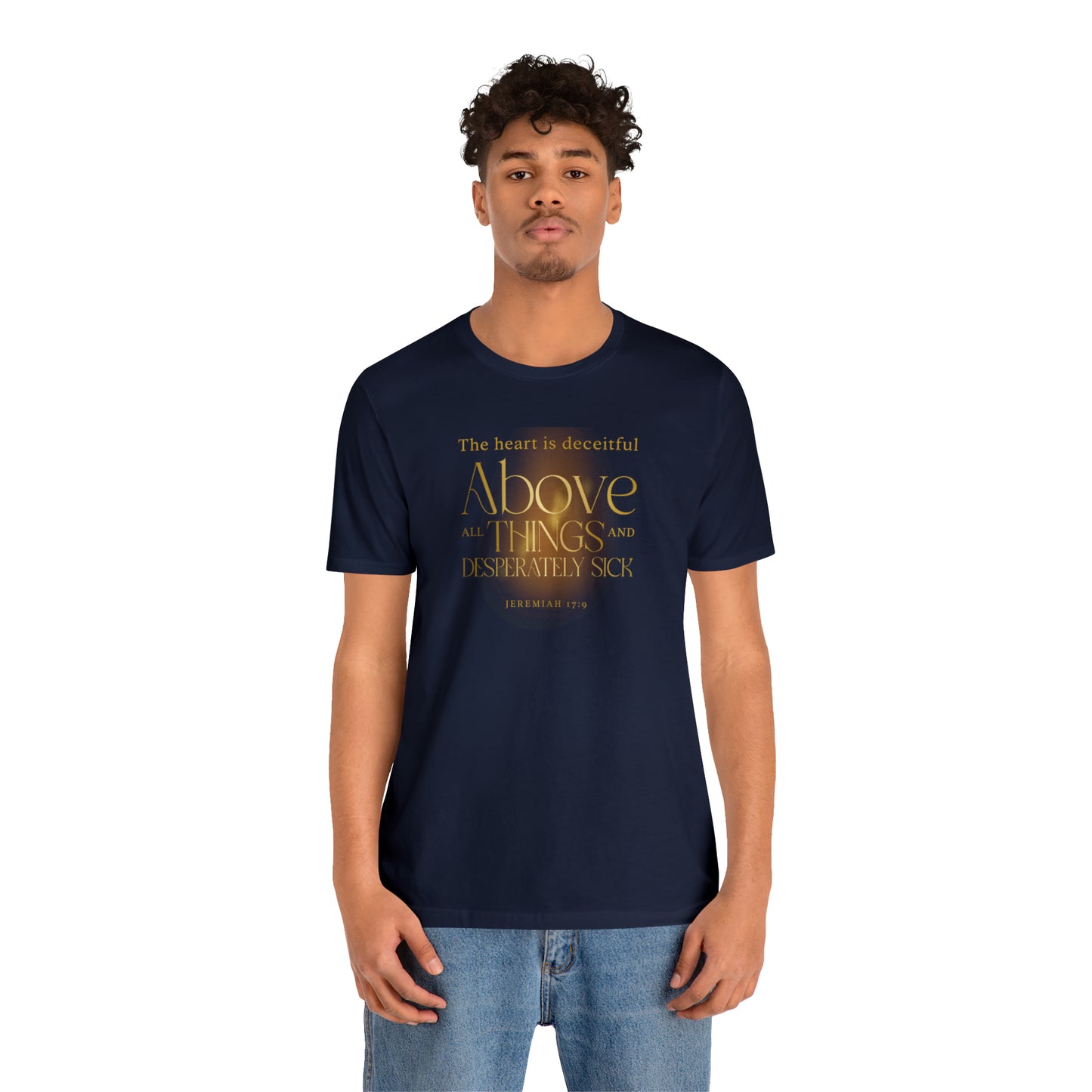 Jeremiah Heart Unisex Jersey Short Sleeve Tee