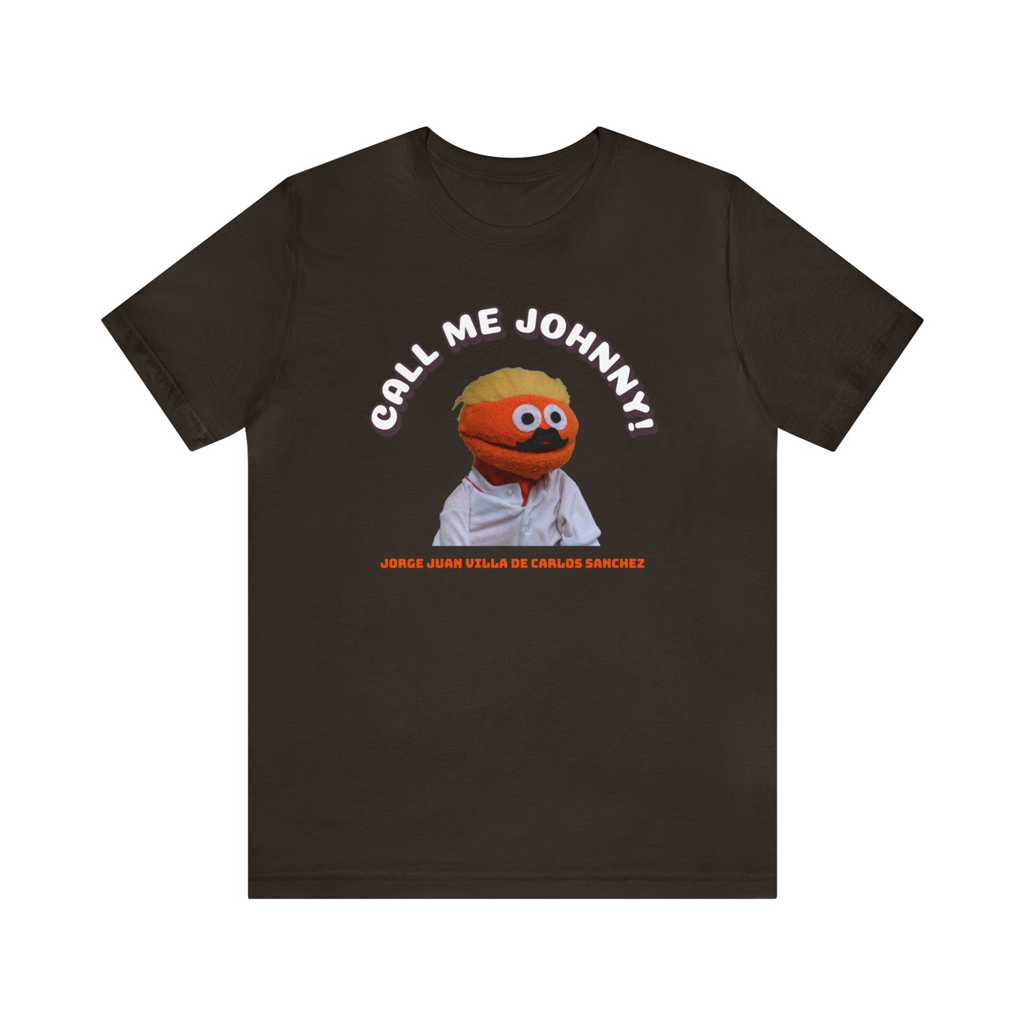 Call Me Johnny Unisex Jersey Short Sleeve Tee