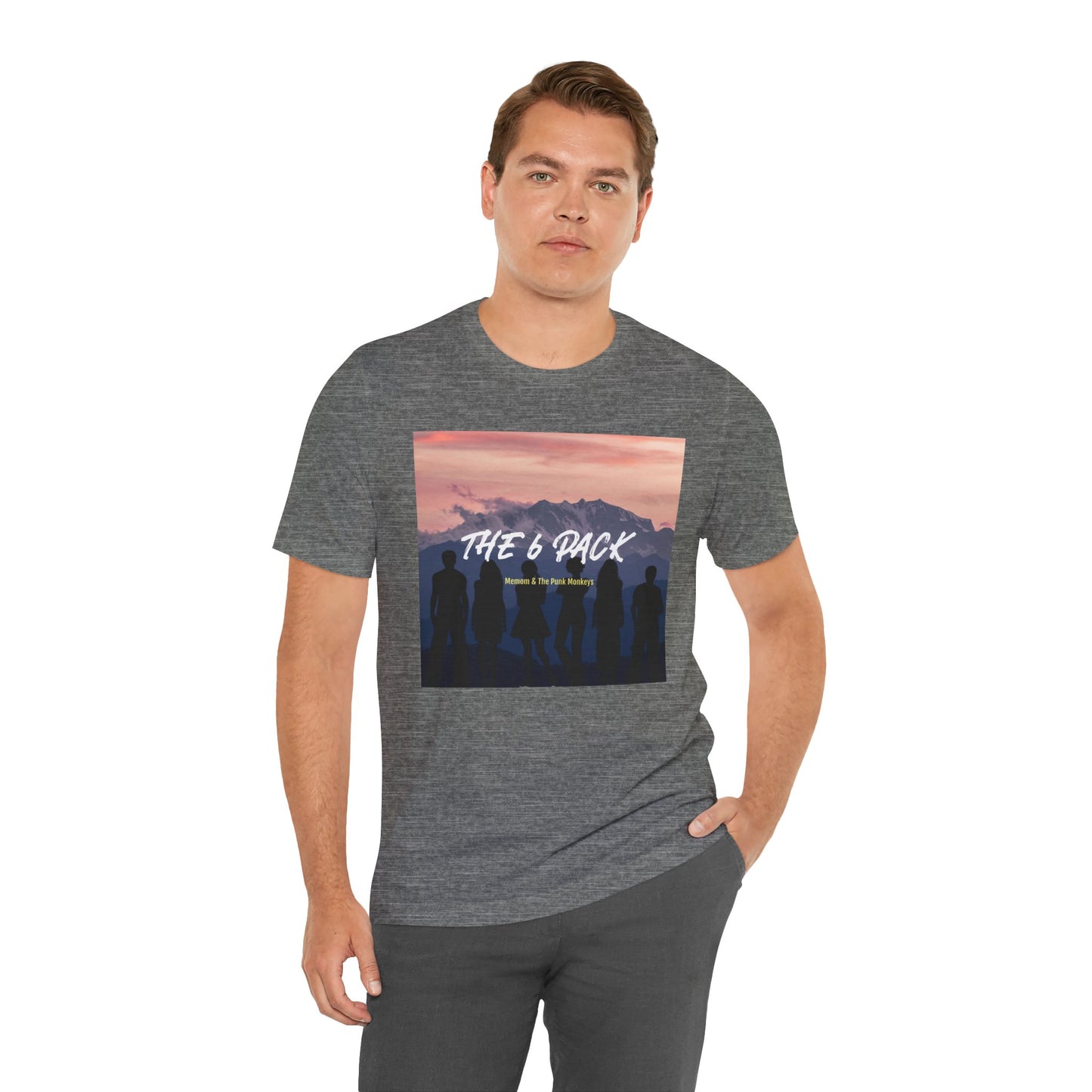The 6 Pack Unisex Jersey Short Sleeve Tee