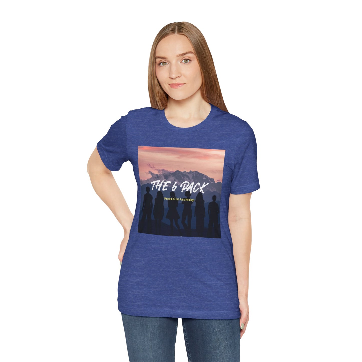 The 6 Pack Unisex Jersey Short Sleeve Tee