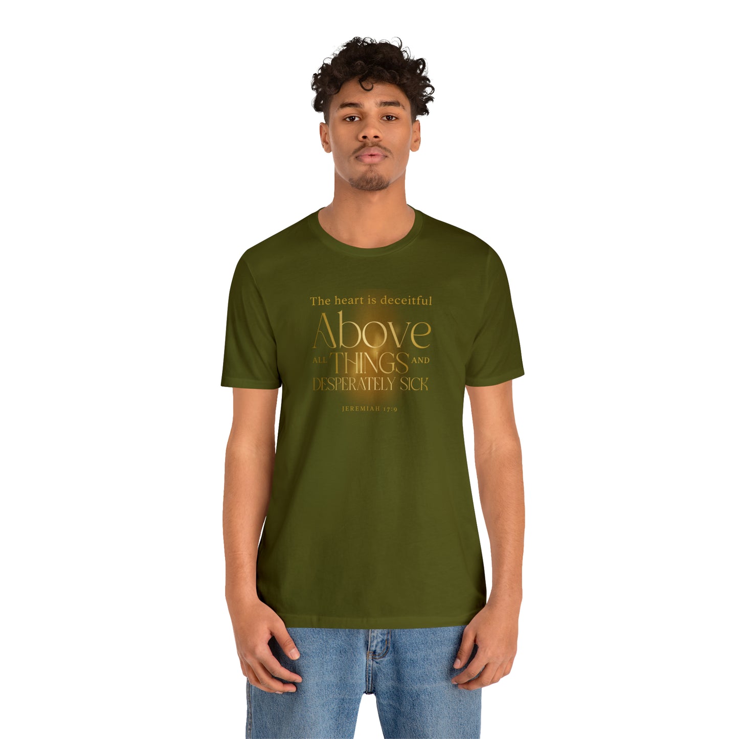 Jeremiah Heart Unisex Jersey Short Sleeve Tee