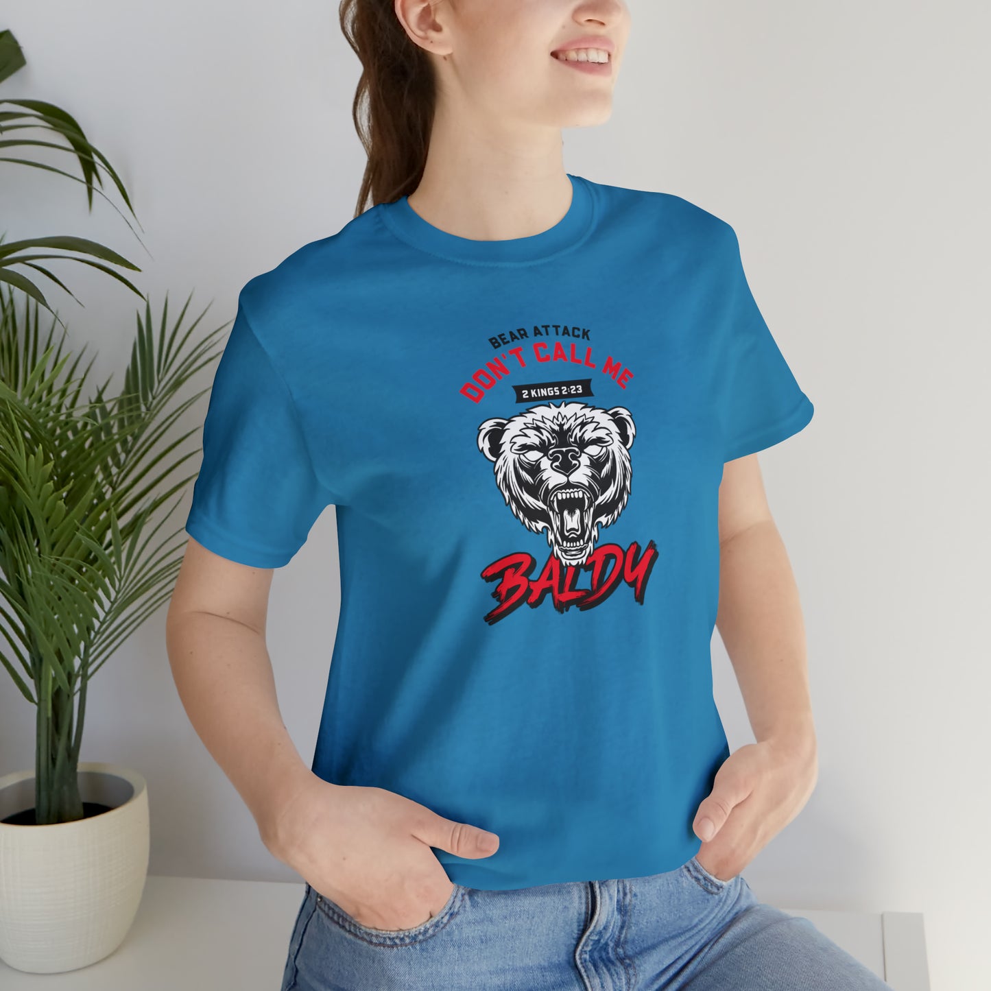Don't Call Me Baldy Unisex Jersey Short Sleeve Tee