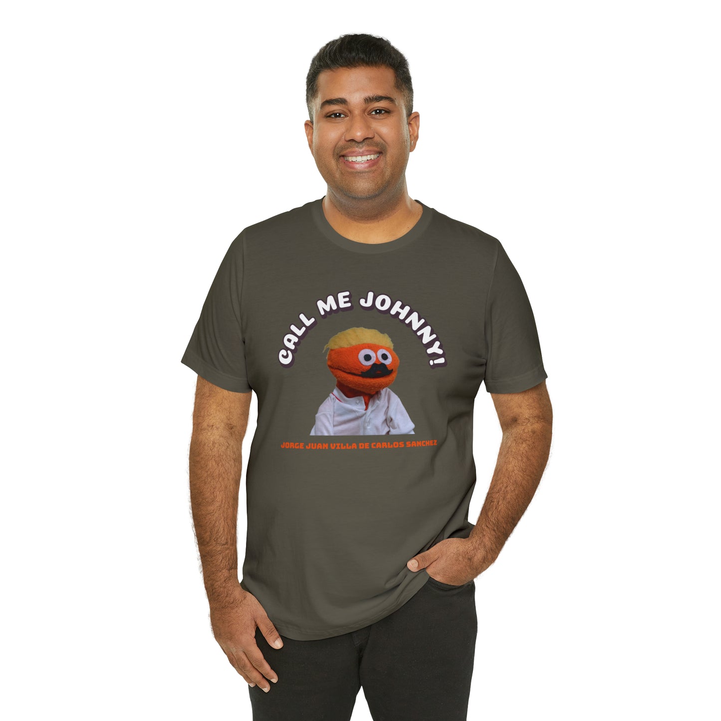 Call Me Johnny Unisex Jersey Short Sleeve Tee
