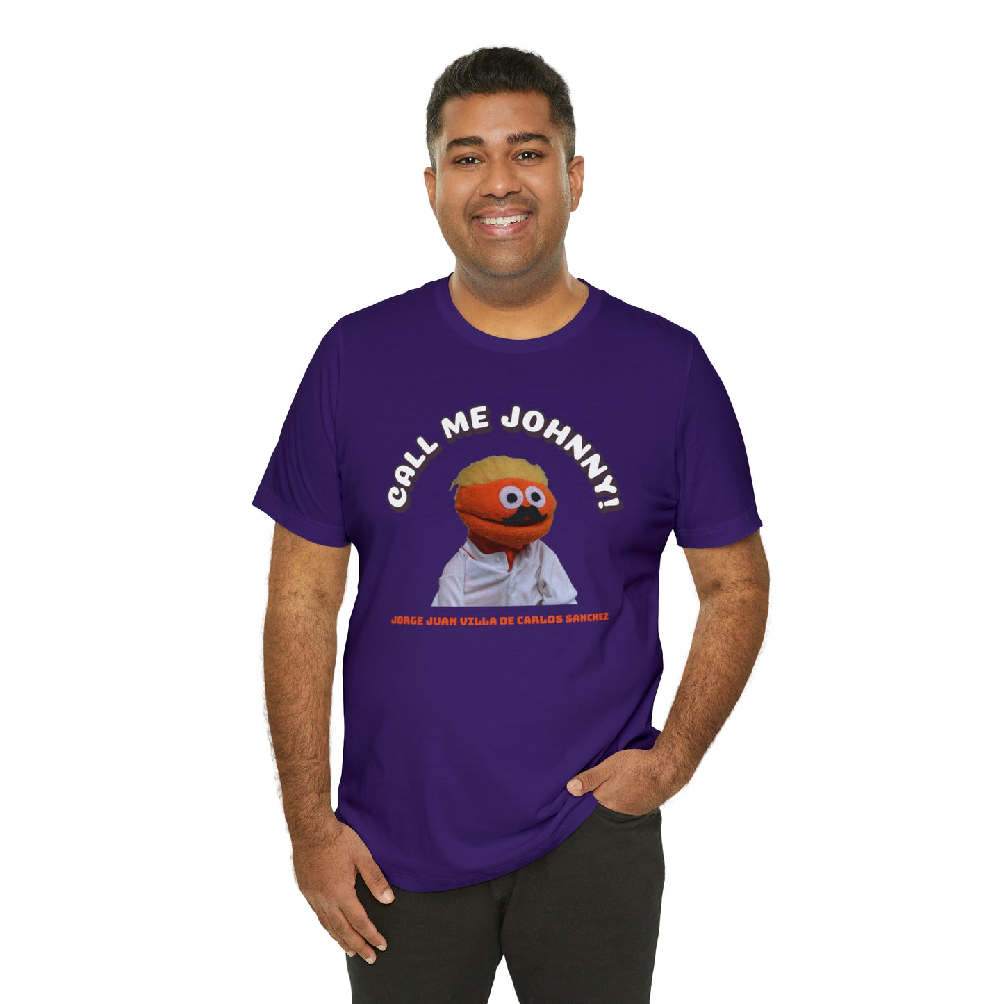 Call Me Johnny Unisex Jersey Short Sleeve Tee