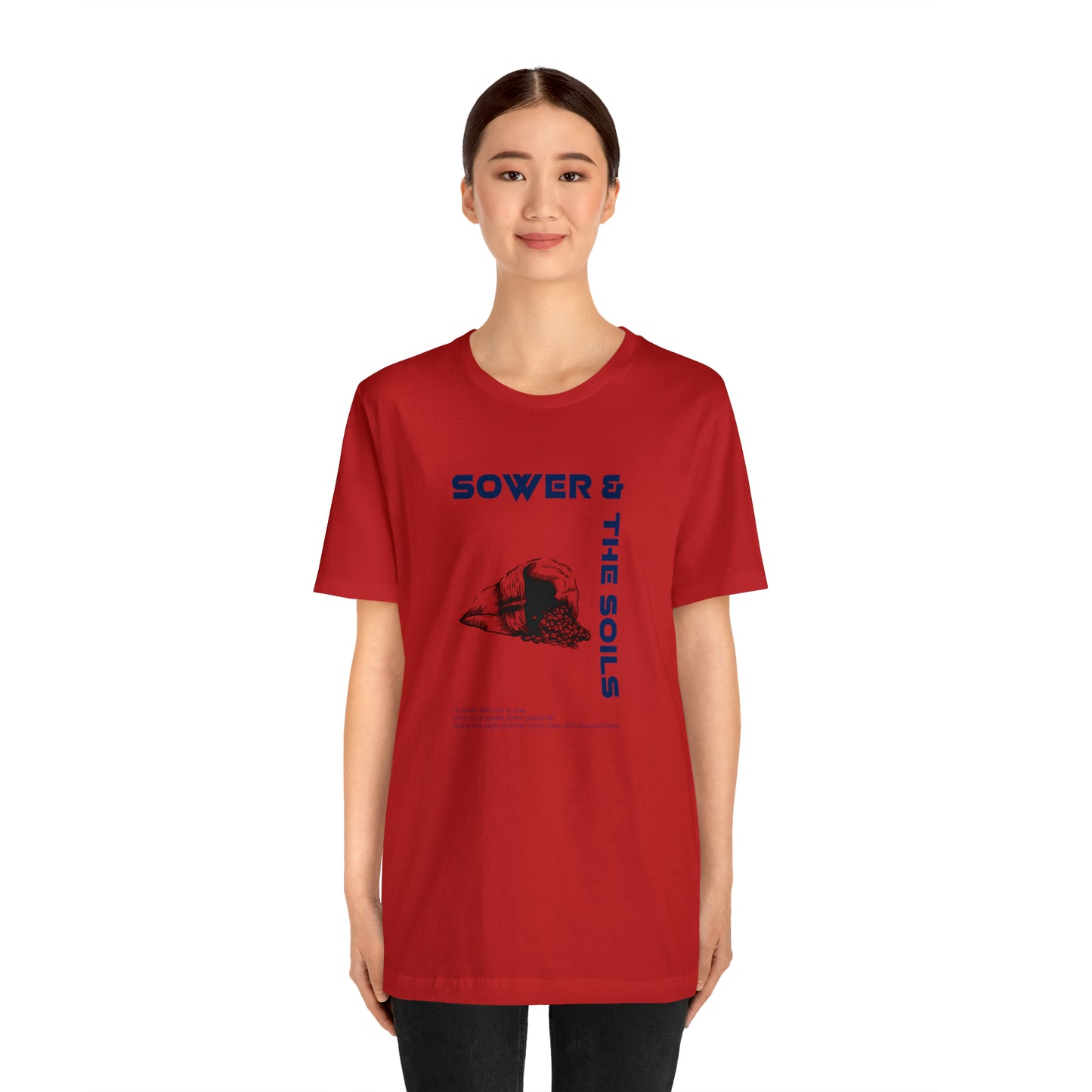 The Sower & The Soils Unisex Jersey Short Sleeve Tee