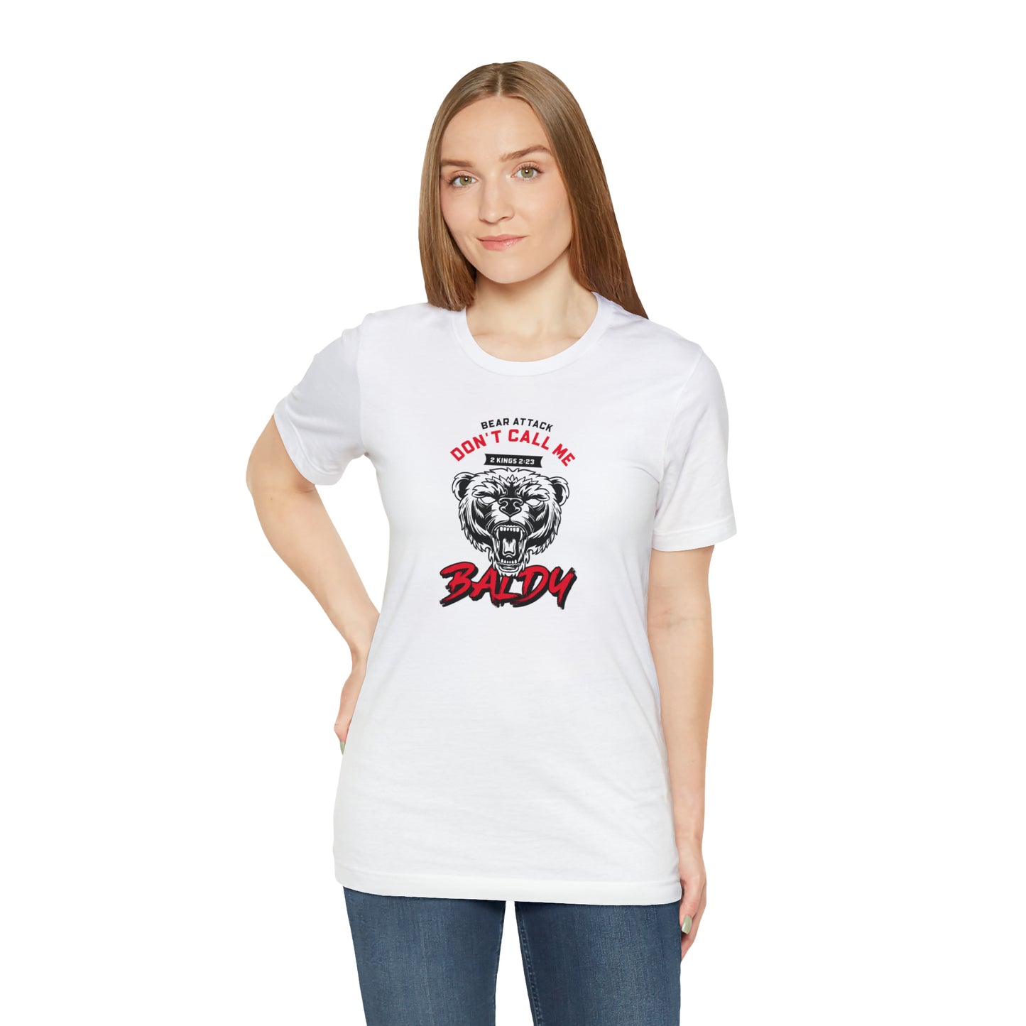 Don't Call Me Baldy Unisex Jersey Short Sleeve Tee