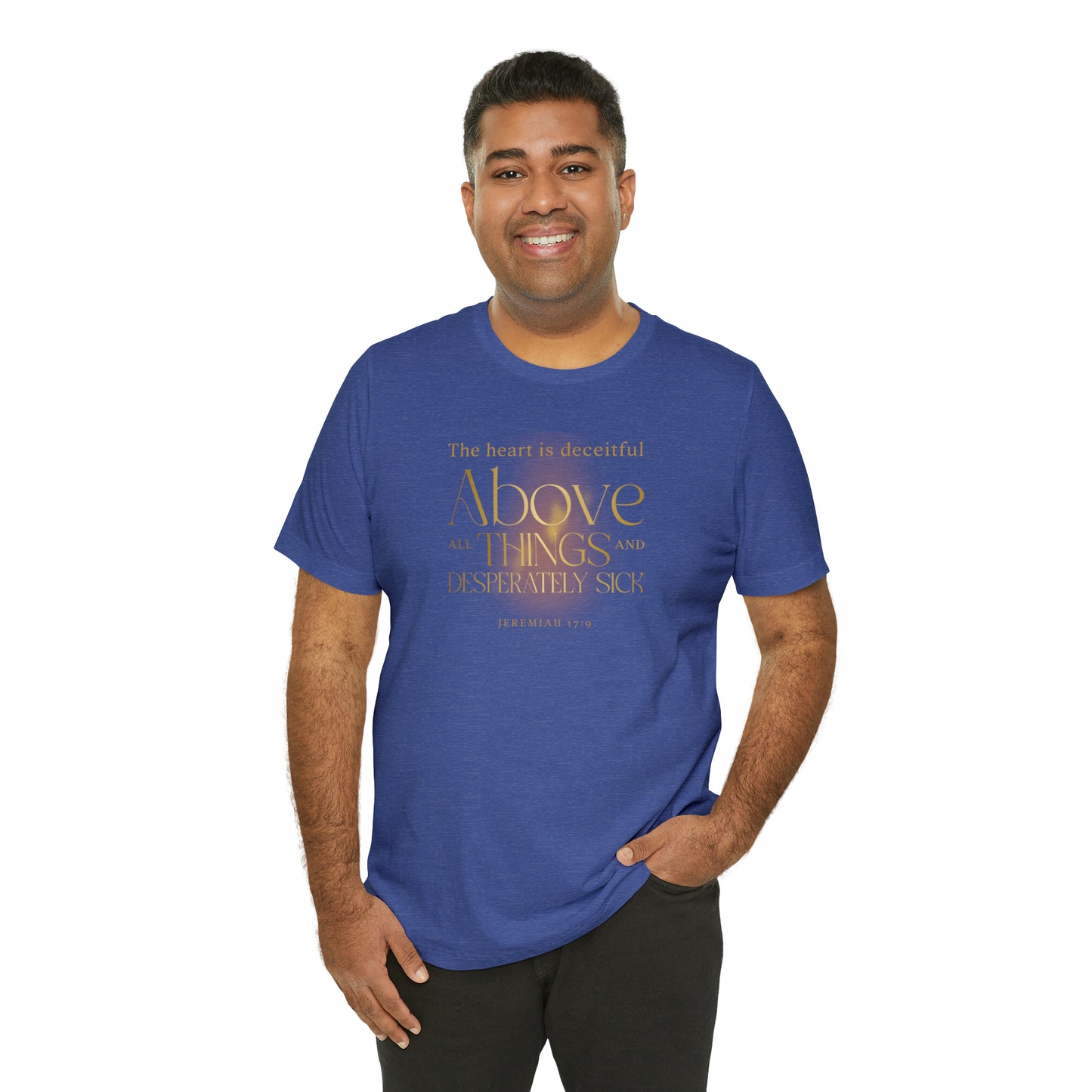 Jeremiah Heart Unisex Jersey Short Sleeve Tee