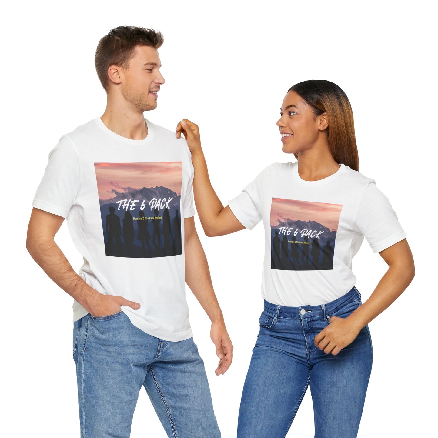The 6 Pack Unisex Jersey Short Sleeve Tee