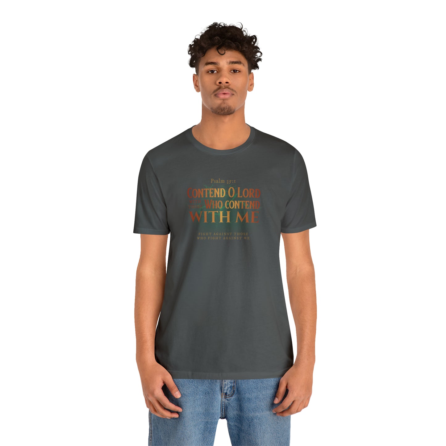 Contend O Lord Unisex Jersey Short Sleeve Tee