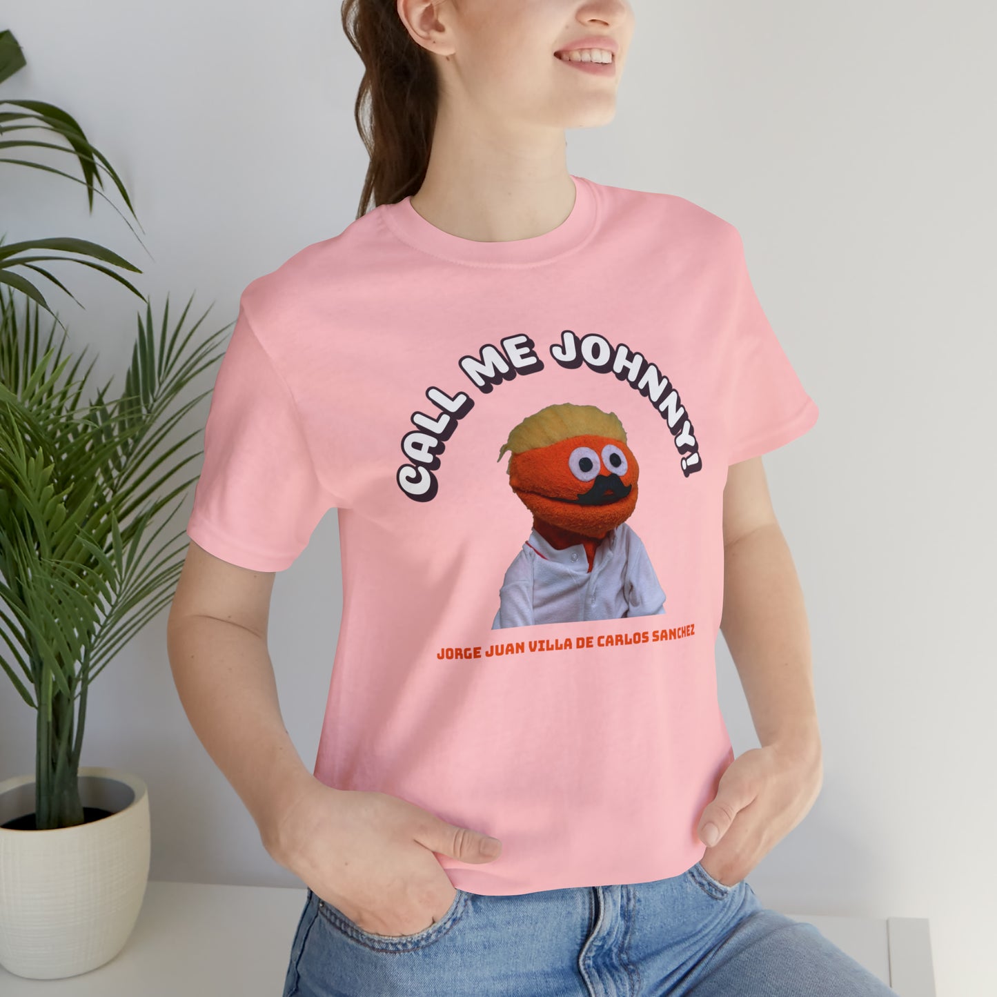 Call Me Johnny Unisex Jersey Short Sleeve Tee
