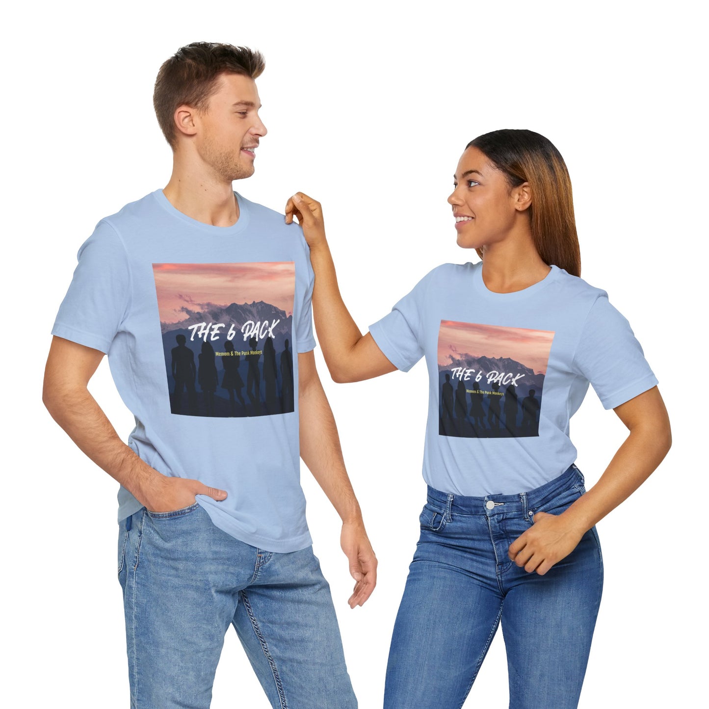 The 6 Pack Unisex Jersey Short Sleeve Tee