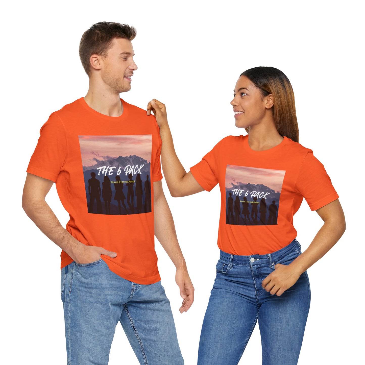 The 6 Pack Unisex Jersey Short Sleeve Tee