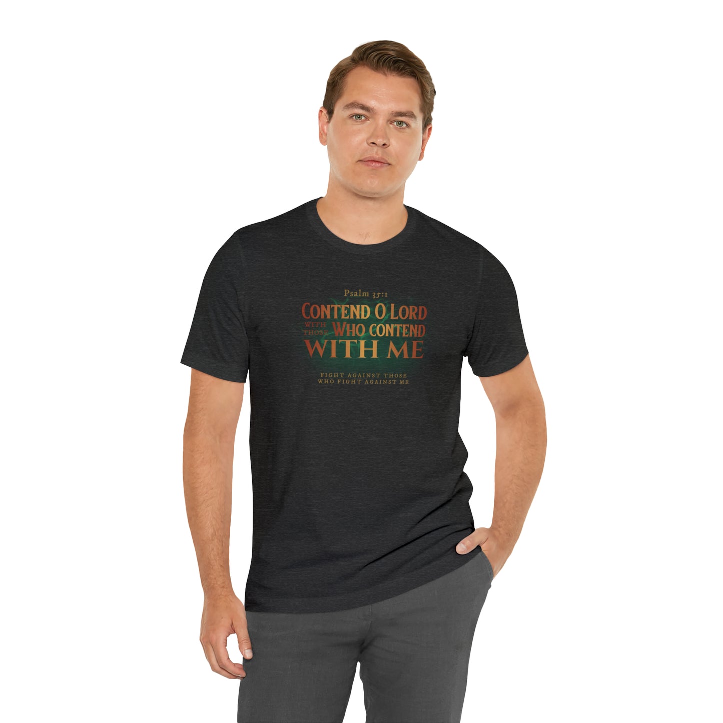 Contend O Lord Unisex Jersey Short Sleeve Tee