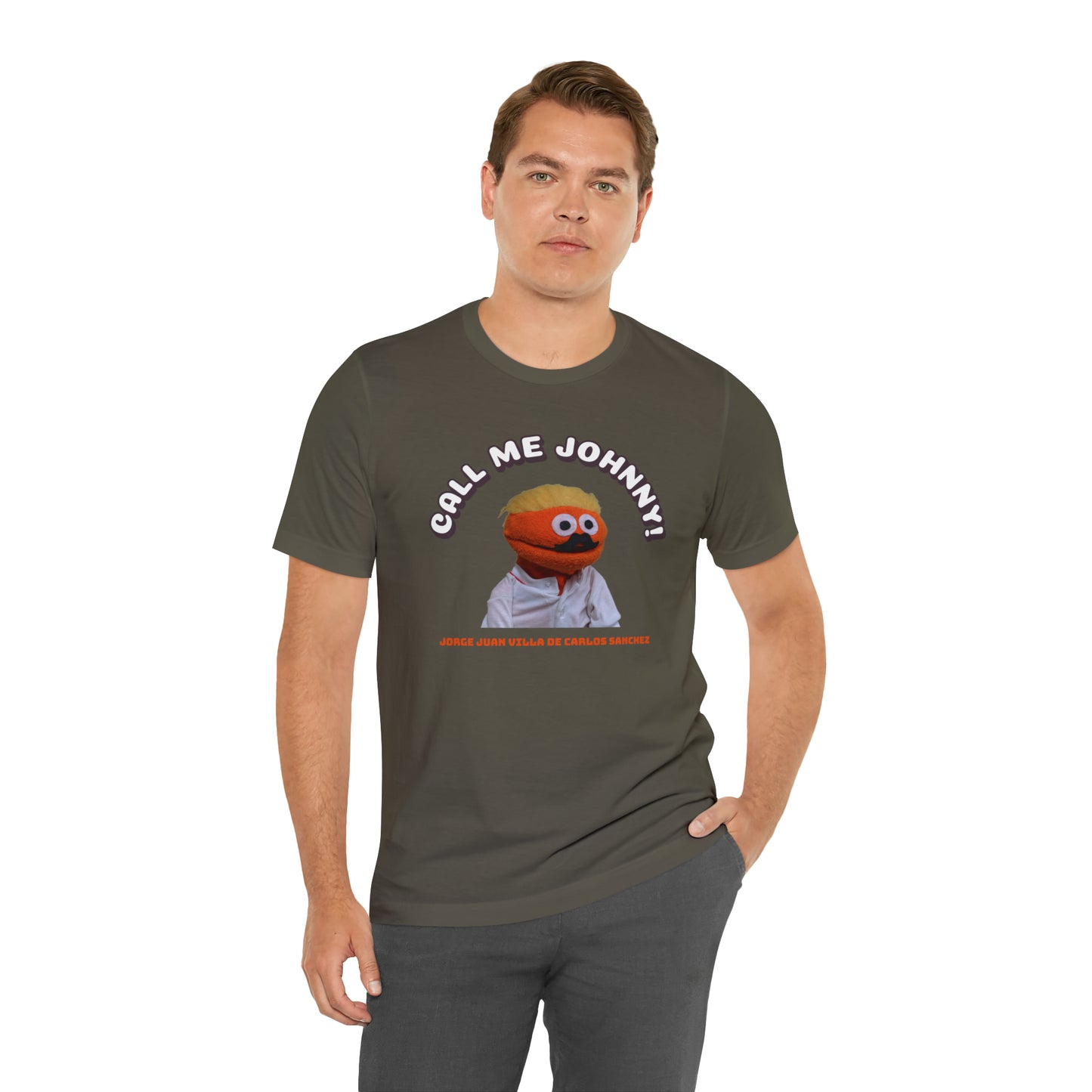Call Me Johnny Unisex Jersey Short Sleeve Tee