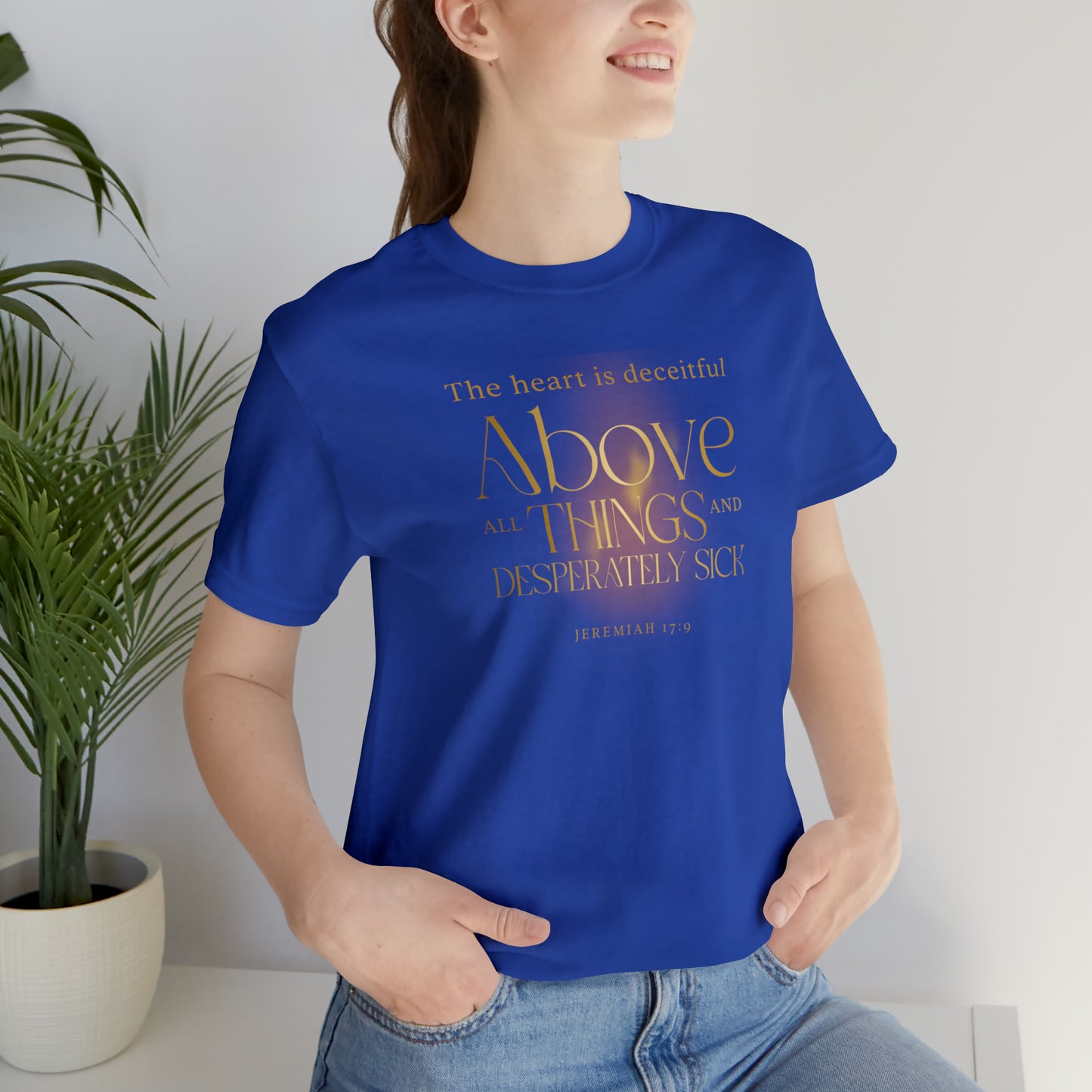 Jeremiah Heart Unisex Jersey Short Sleeve Tee