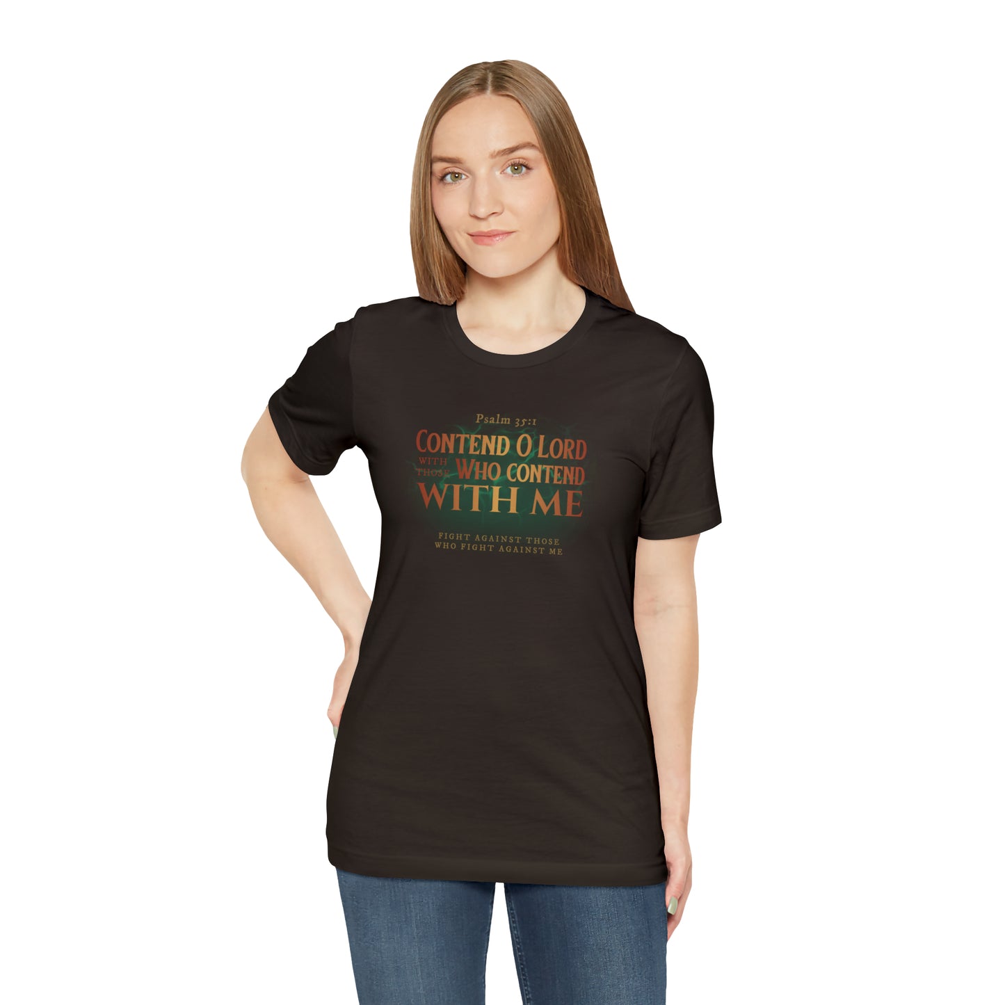Contend O Lord Unisex Jersey Short Sleeve Tee