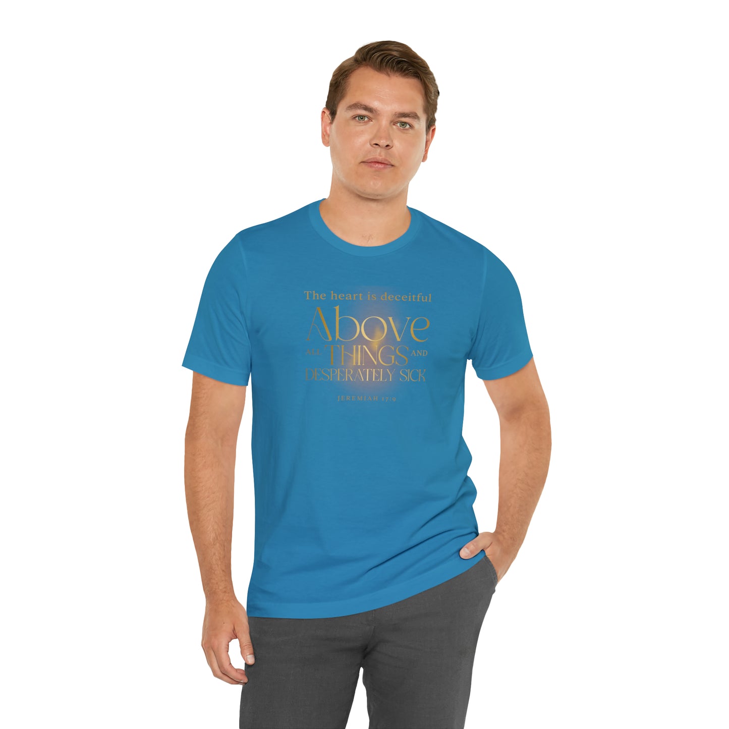 Jeremiah Heart Unisex Jersey Short Sleeve Tee