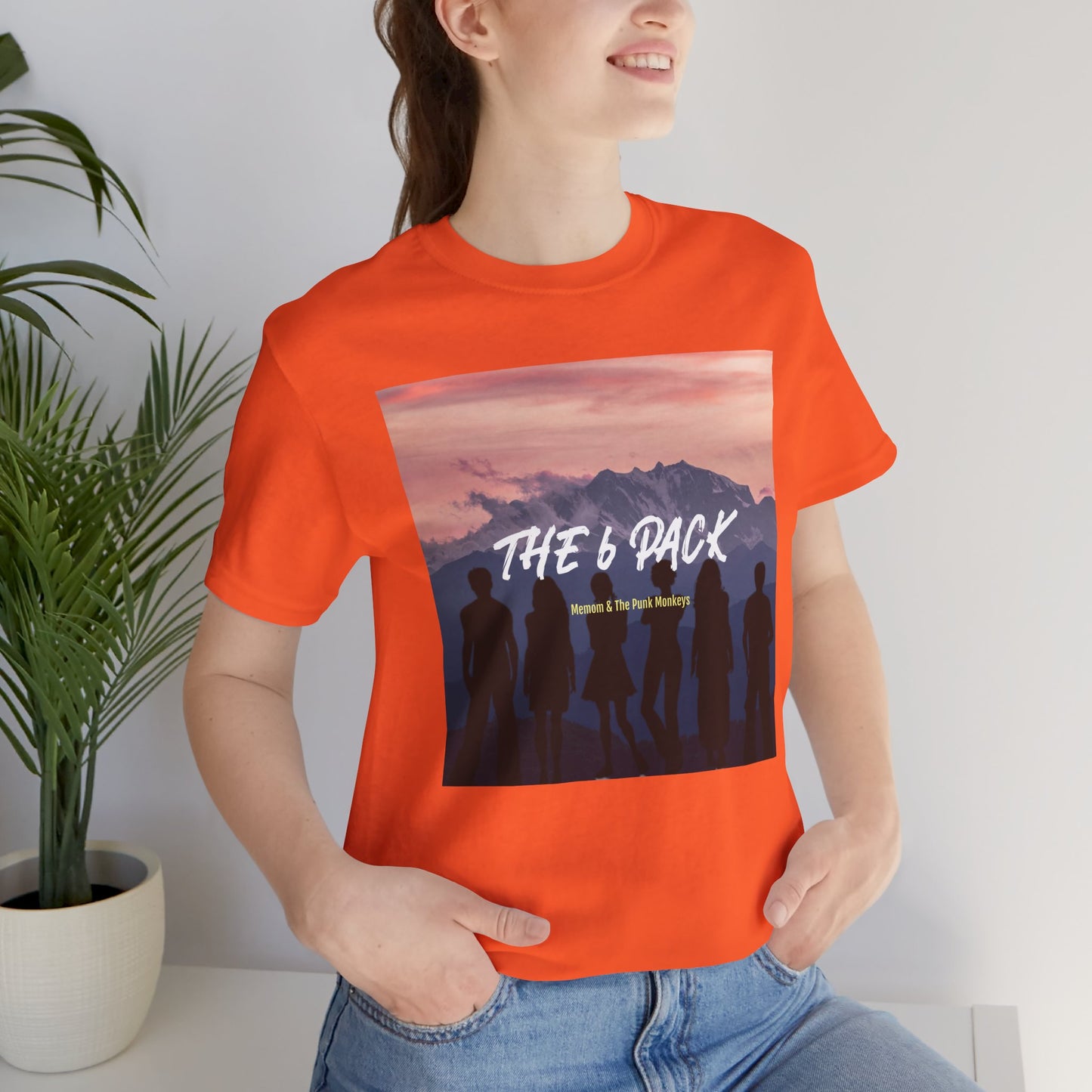 The 6 Pack Unisex Jersey Short Sleeve Tee