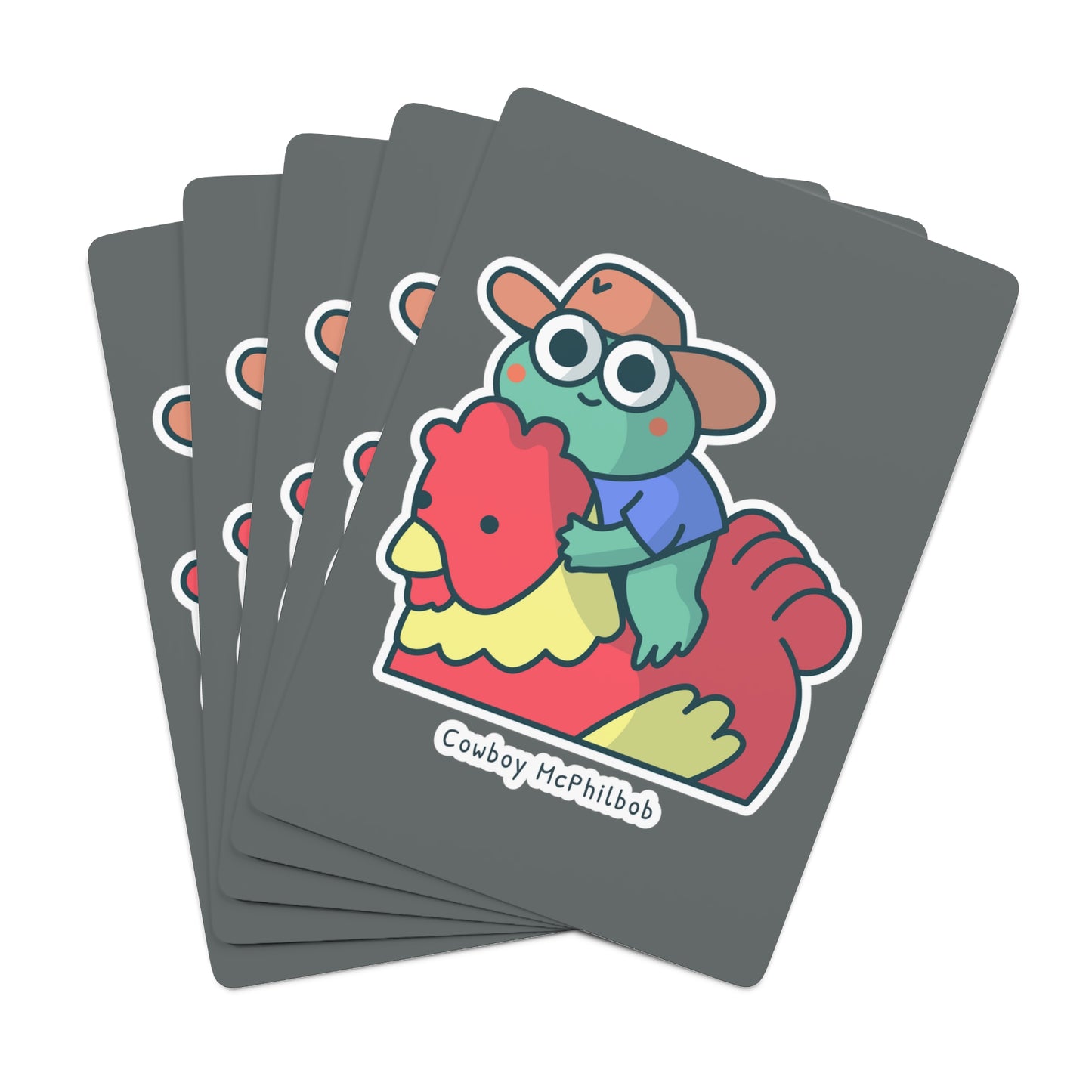Cowboy McPhilbob Playing Cards