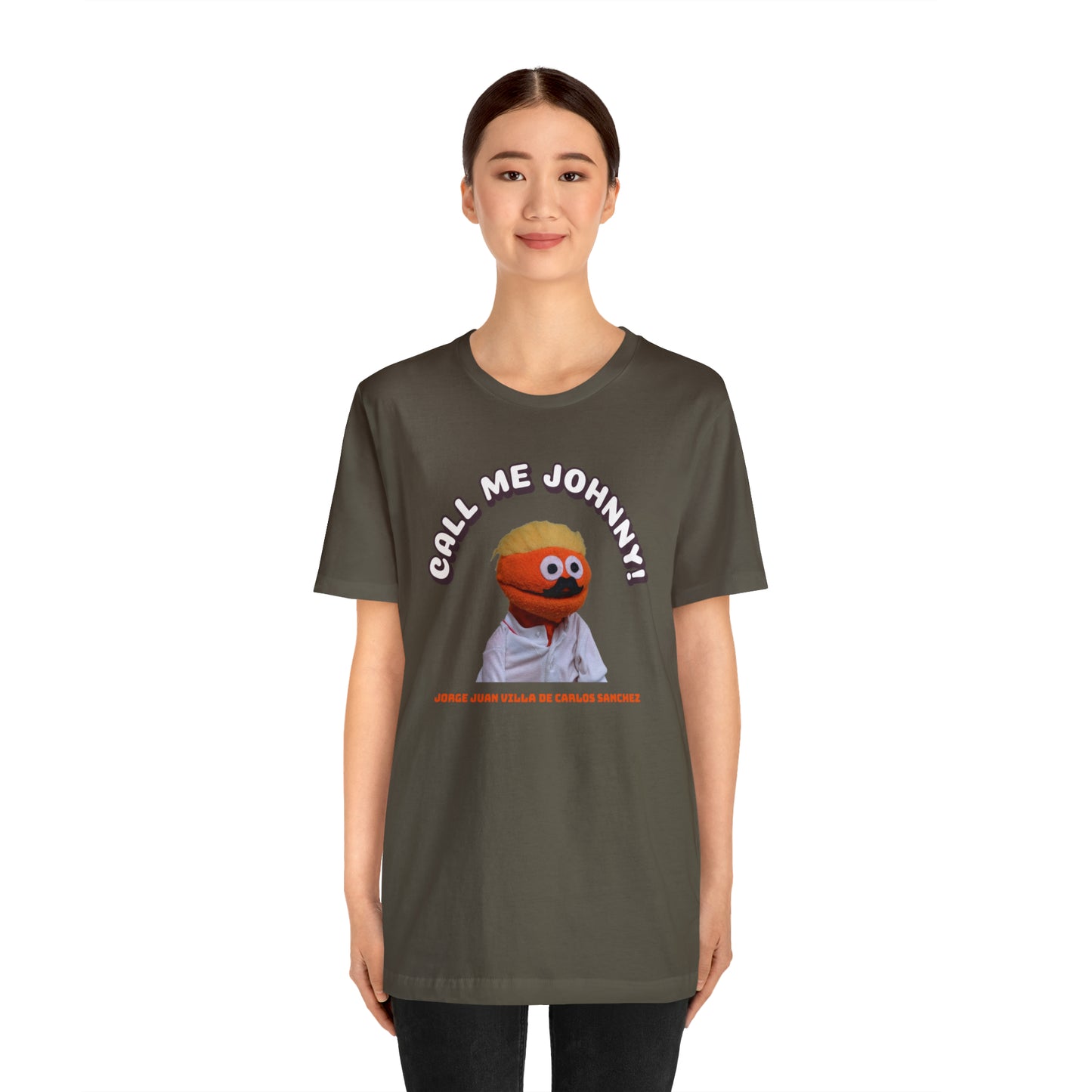 Call Me Johnny Unisex Jersey Short Sleeve Tee