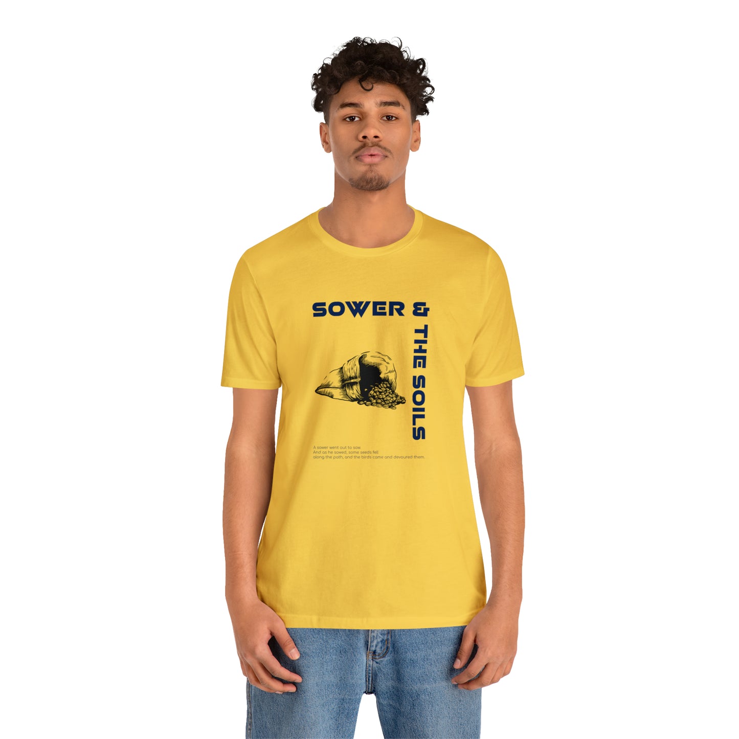 The Sower & The Soils Unisex Jersey Short Sleeve Tee